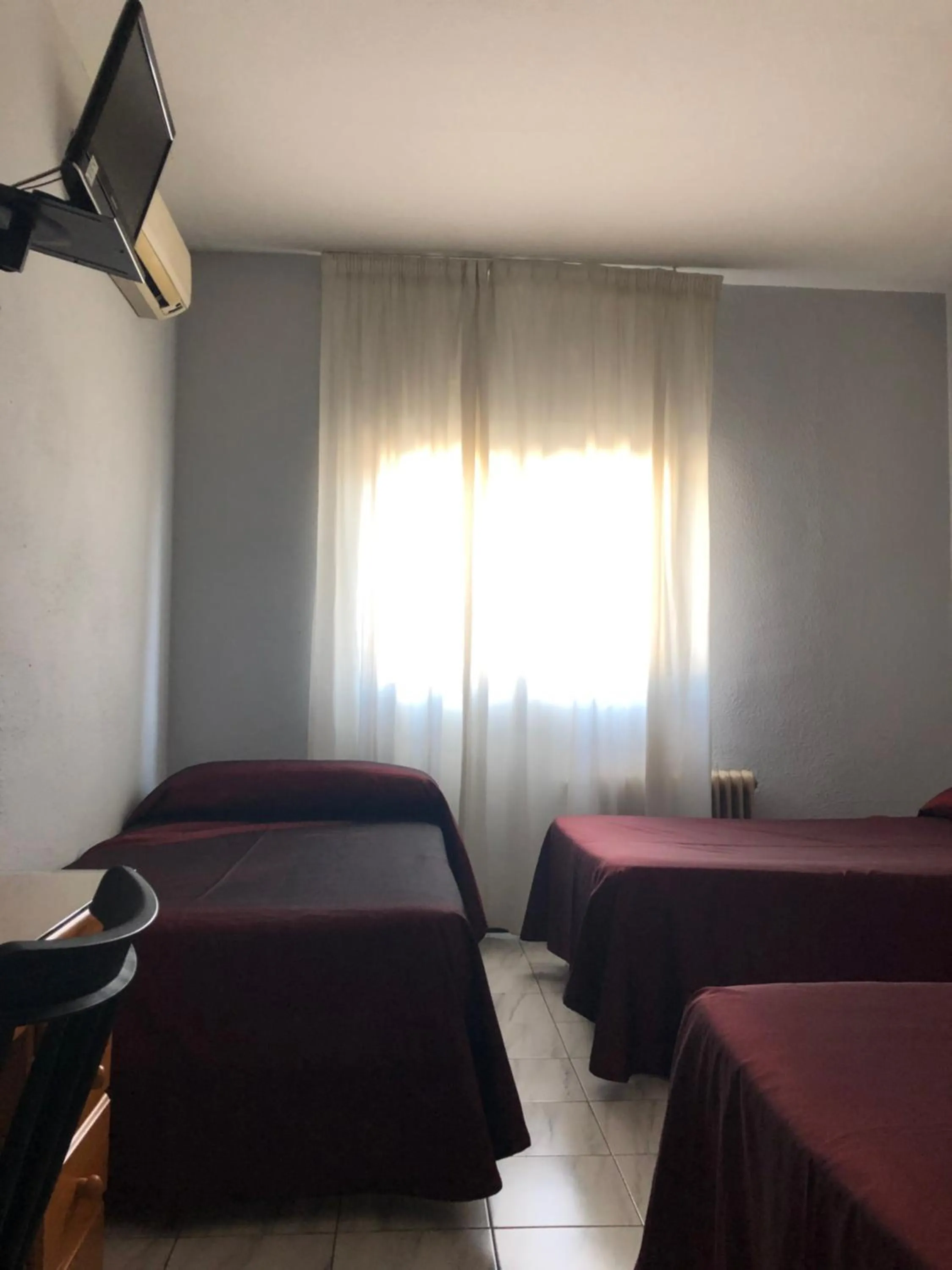 Bed in Hotel Santa Fe