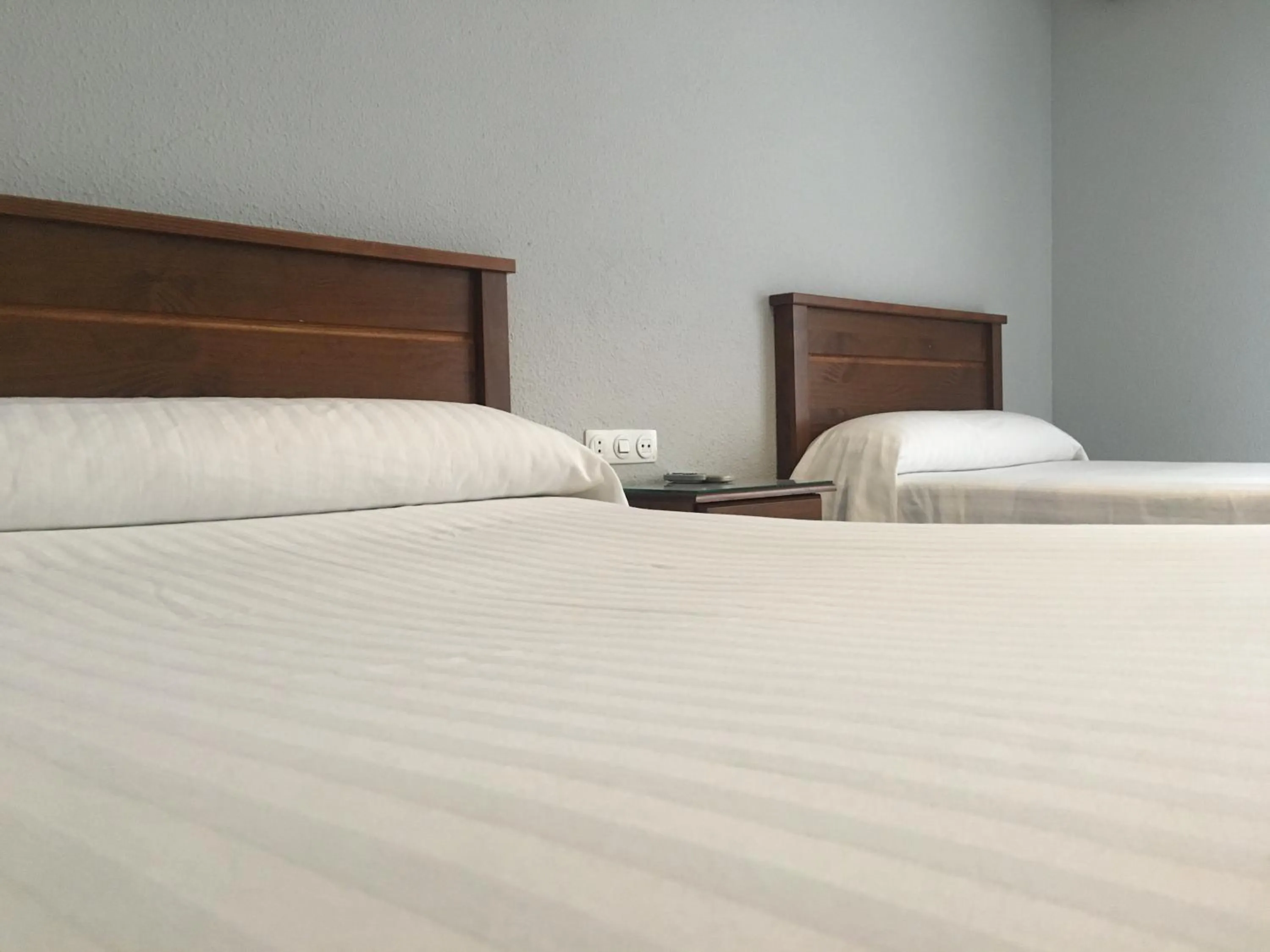 Bed in Hotel Santa Fe