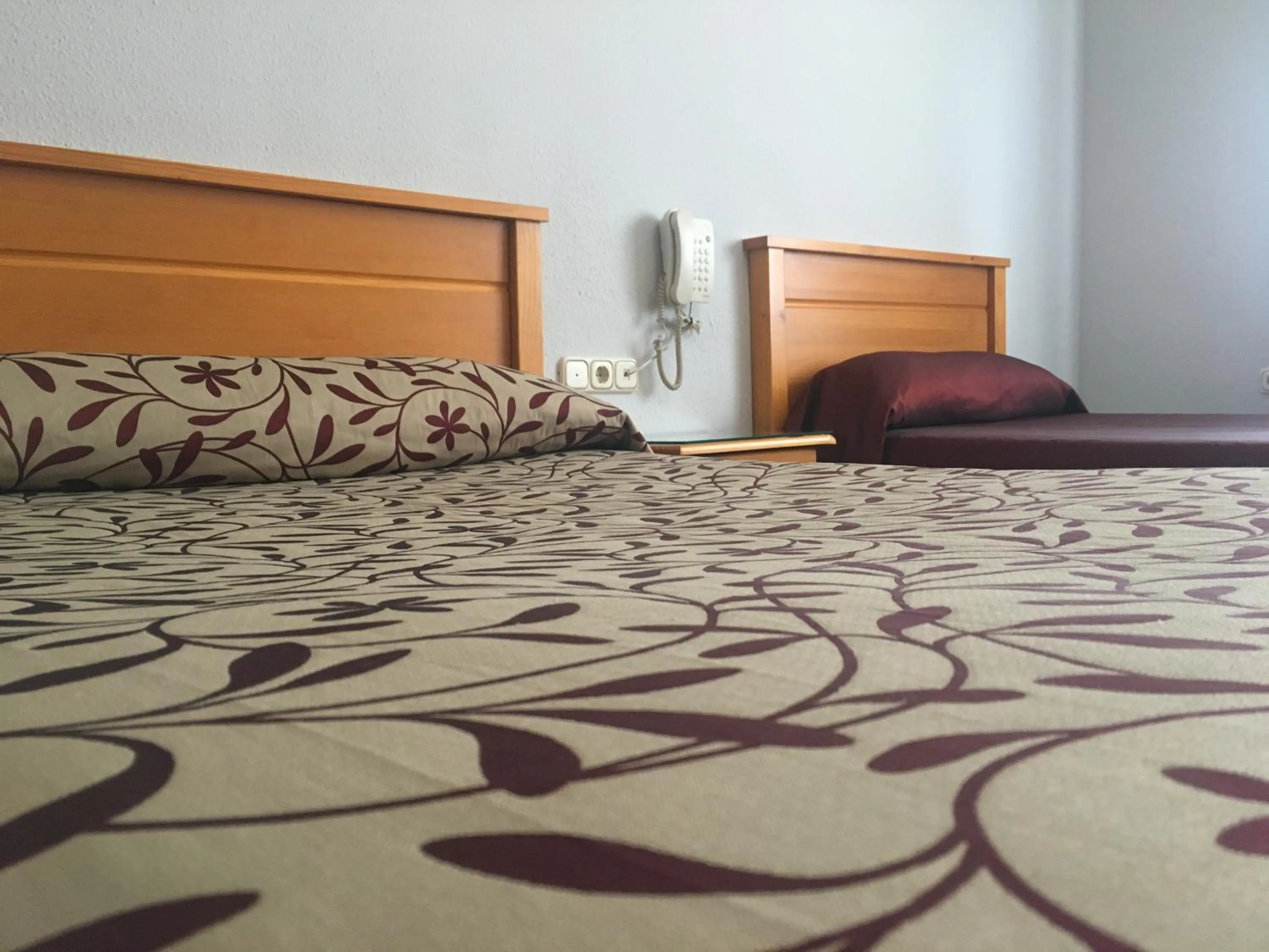 Bed in Hotel Santa Fe