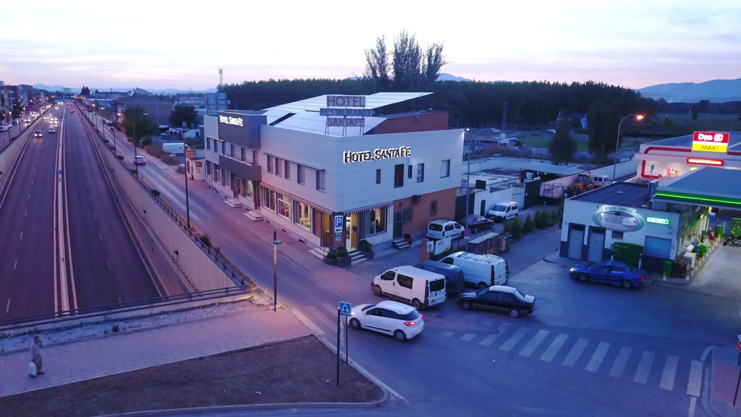 Facade/entrance in Hotel Santa Fe