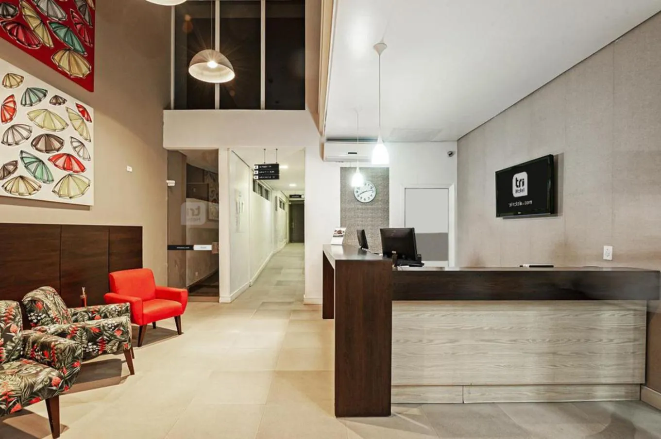 Lobby or reception in Camboriu Express