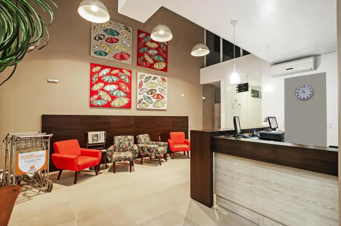 Lobby or reception in Camboriu Express Lobby or reception in Camboriu Express