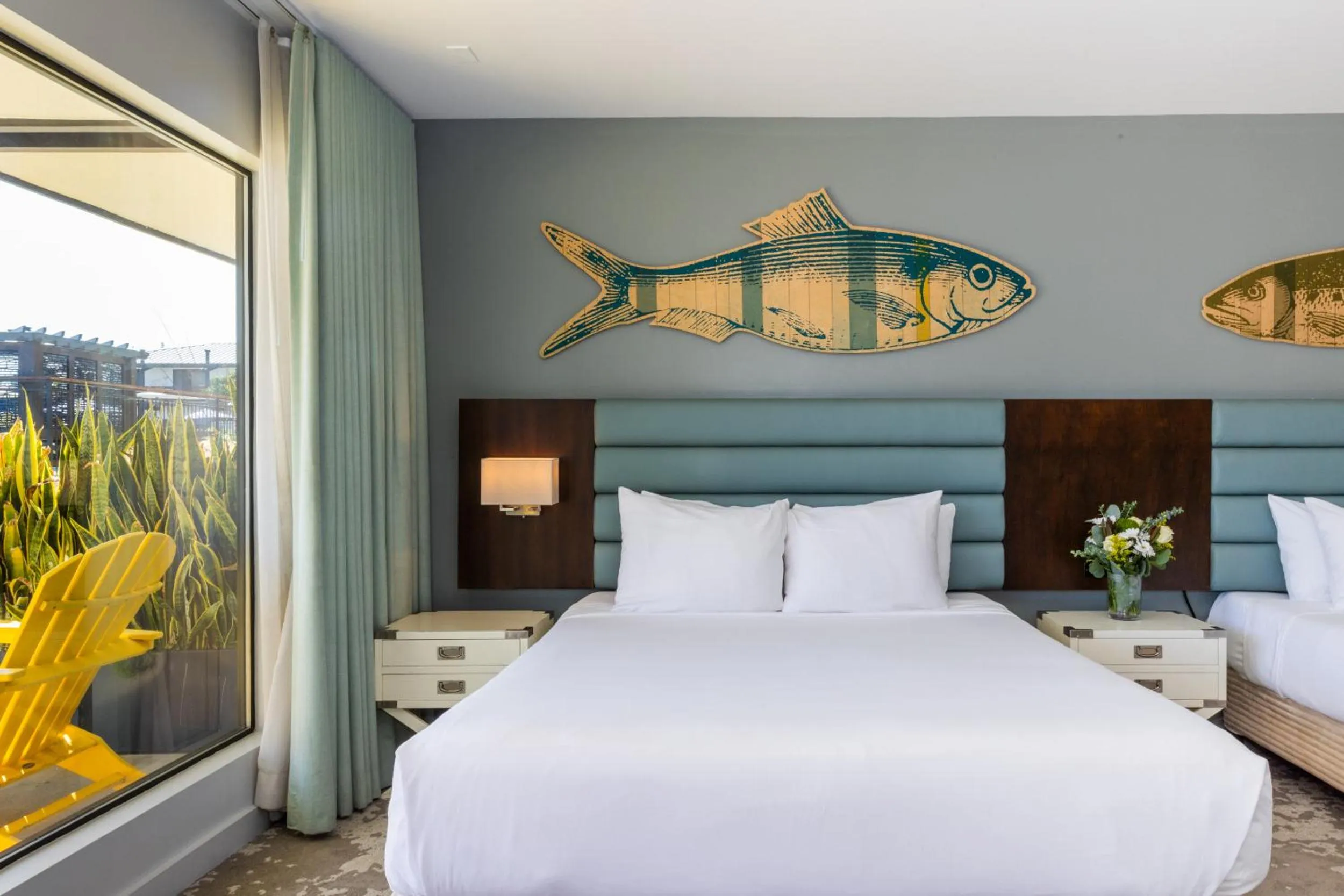 Bed in Lakehouse Resort