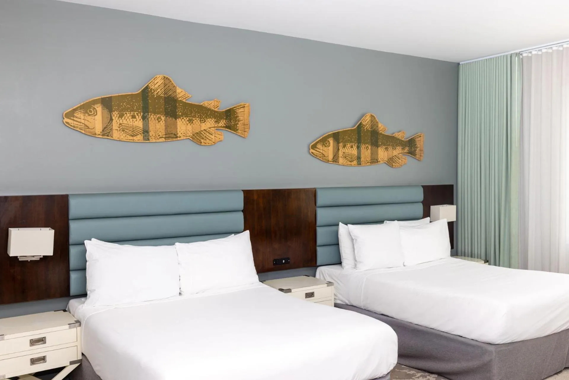 Bed in Lakehouse Resort