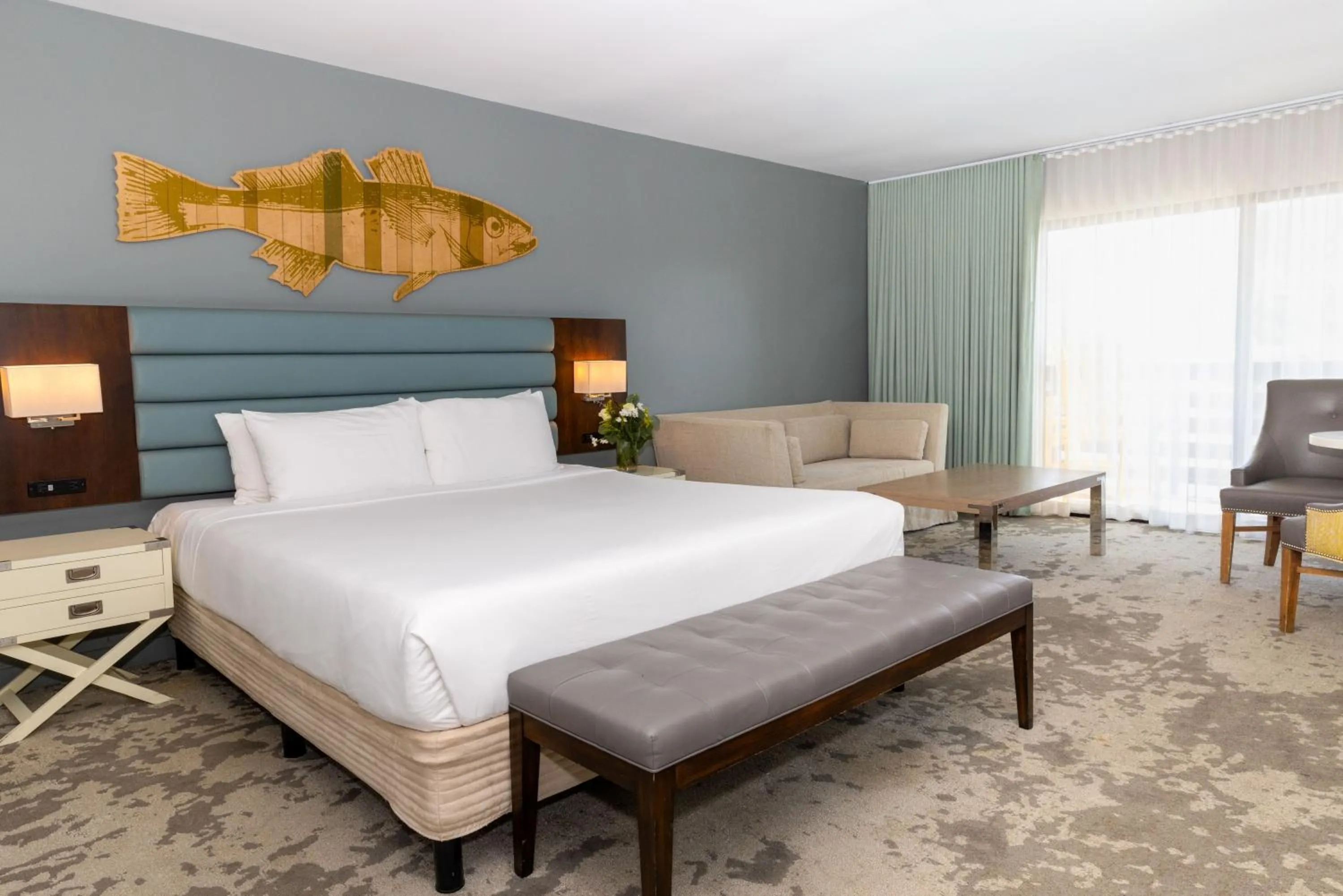 Bed in Lakehouse Resort