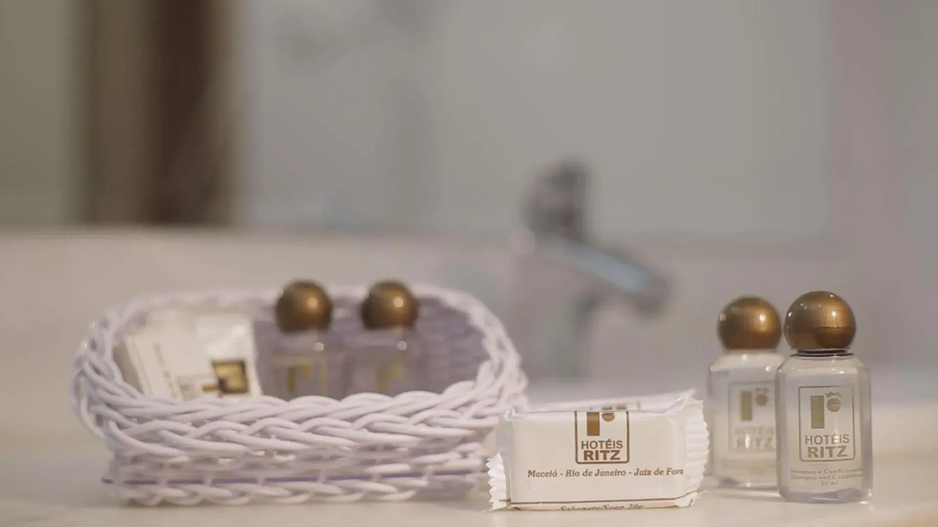 Bathroom in Ritz Plaza Hotel Bathroom in Ritz Plaza Hotel