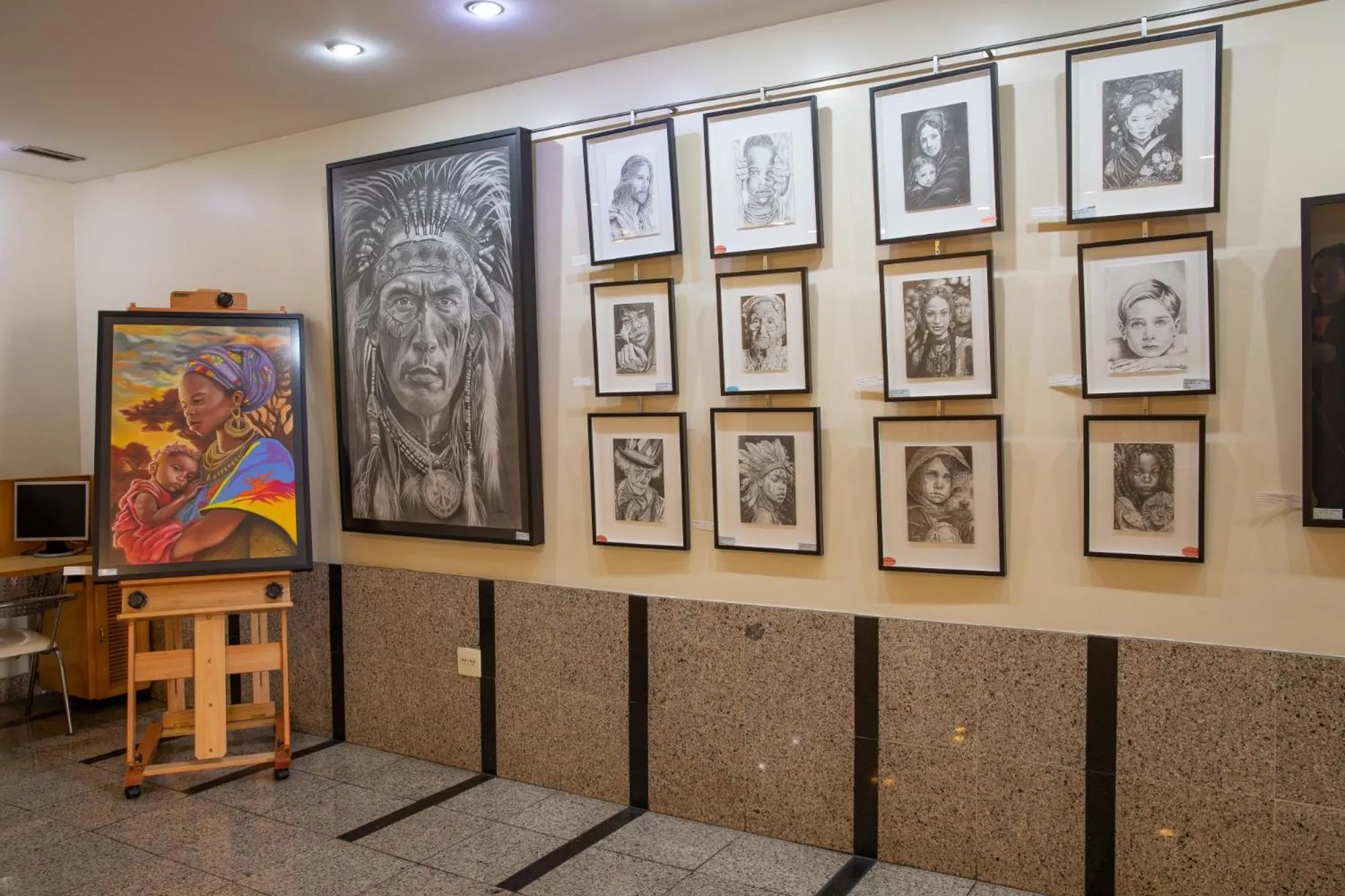 Decorative detail in Ritz Plaza Hotel