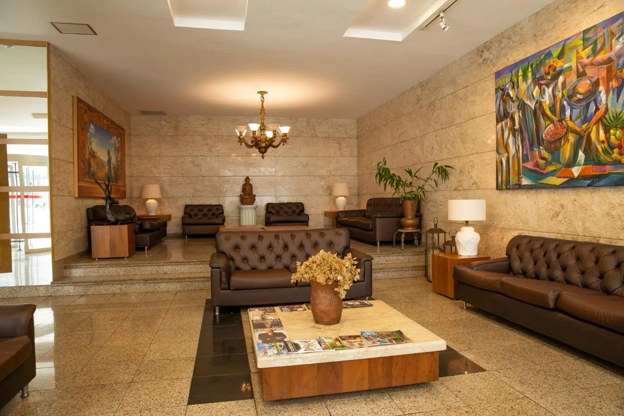 Living room in Ritz Plaza Hotel Living room in Ritz Plaza Hotel