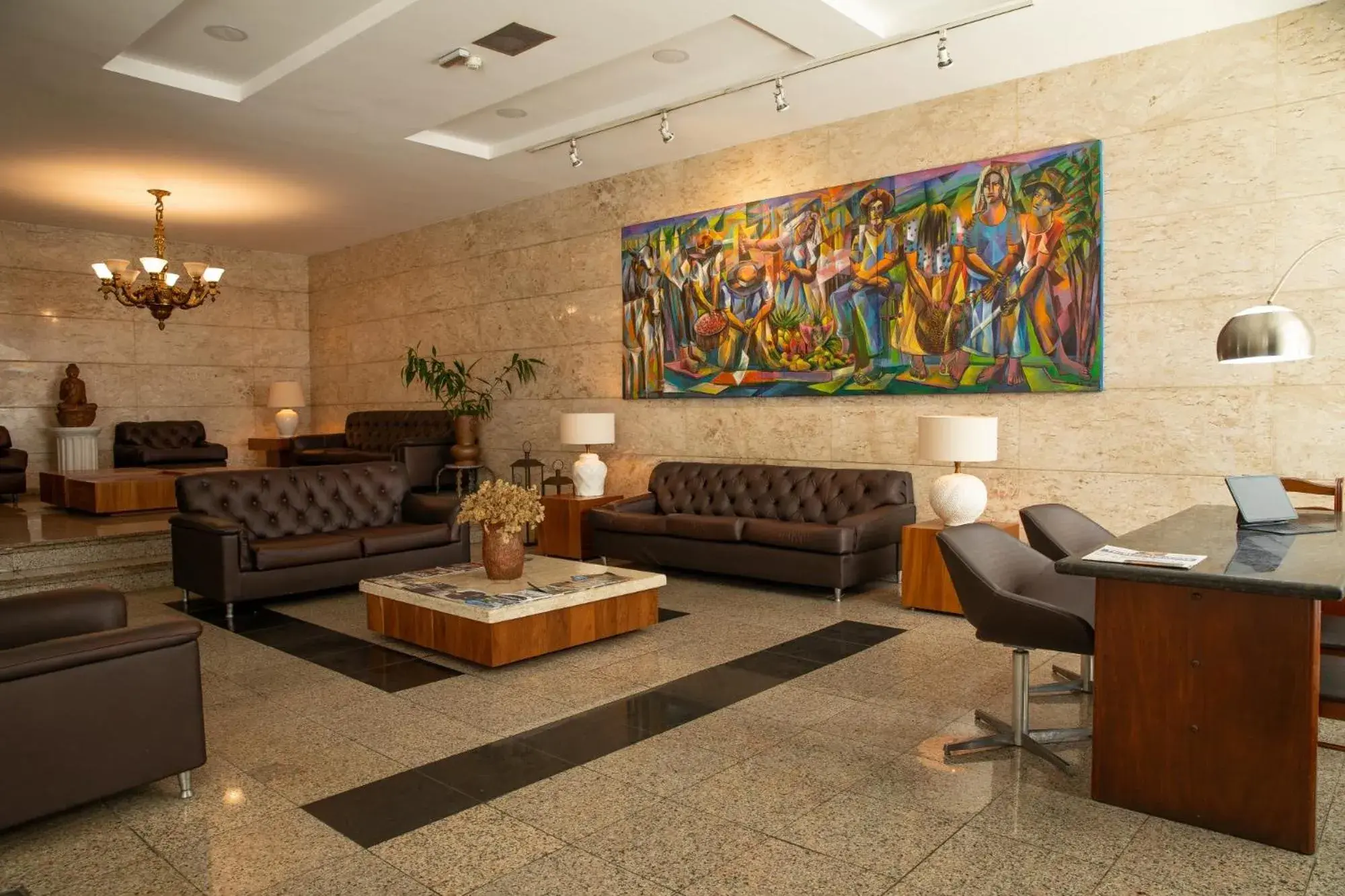 Lobby or reception in Ritz Plaza Hotel Lobby or reception in Ritz Plaza Hotel