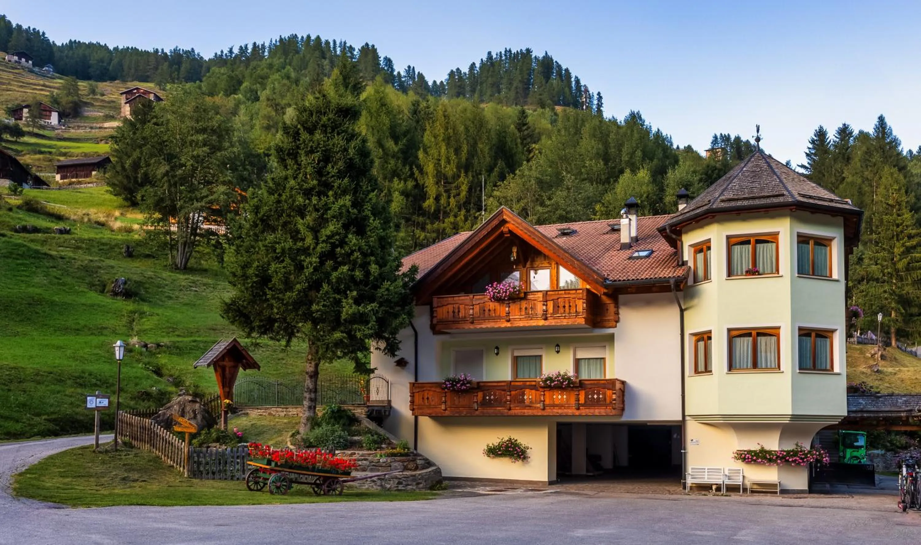 Property building in Hotel Vioz