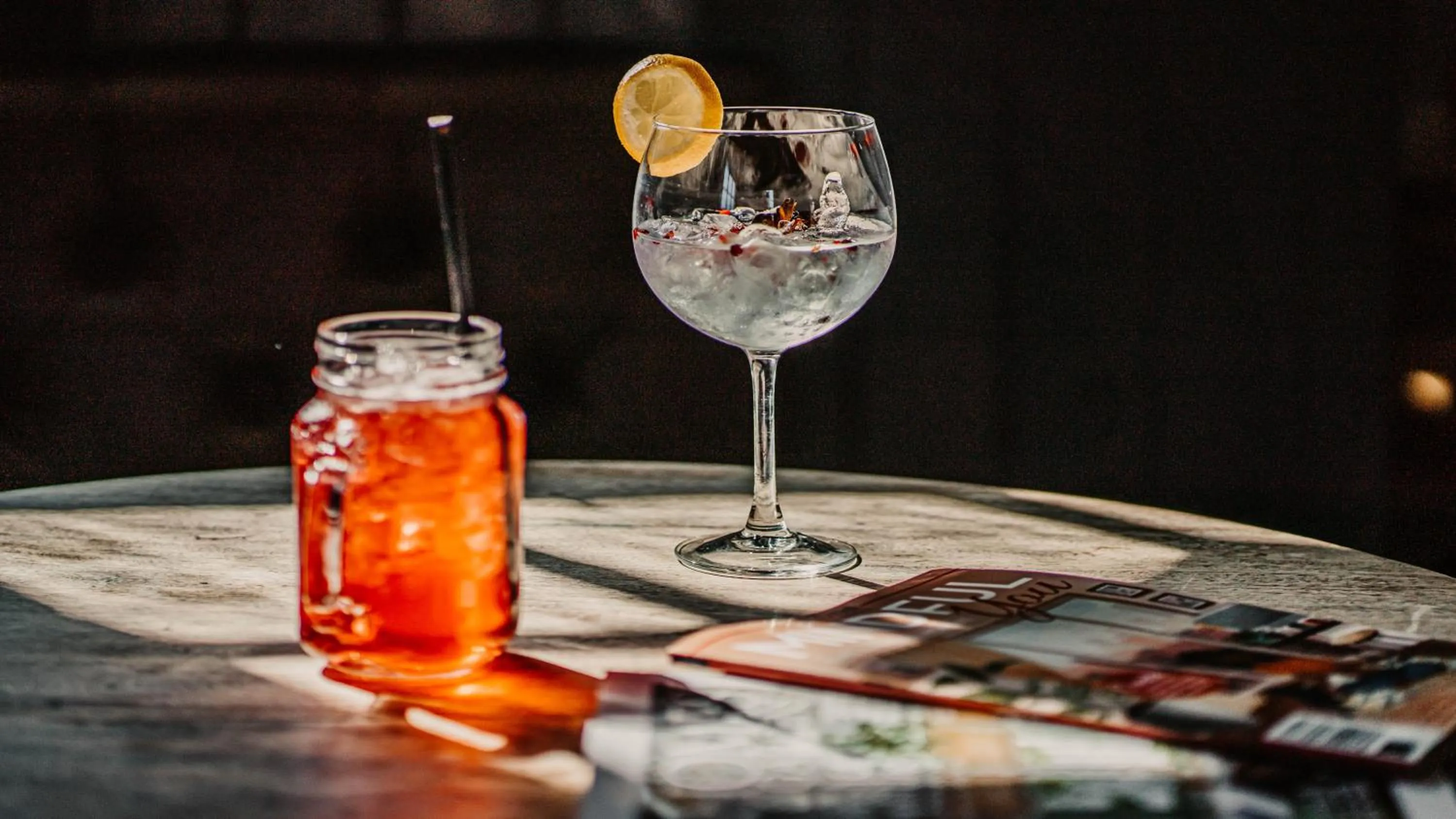 Drinks in Elephant Hotel