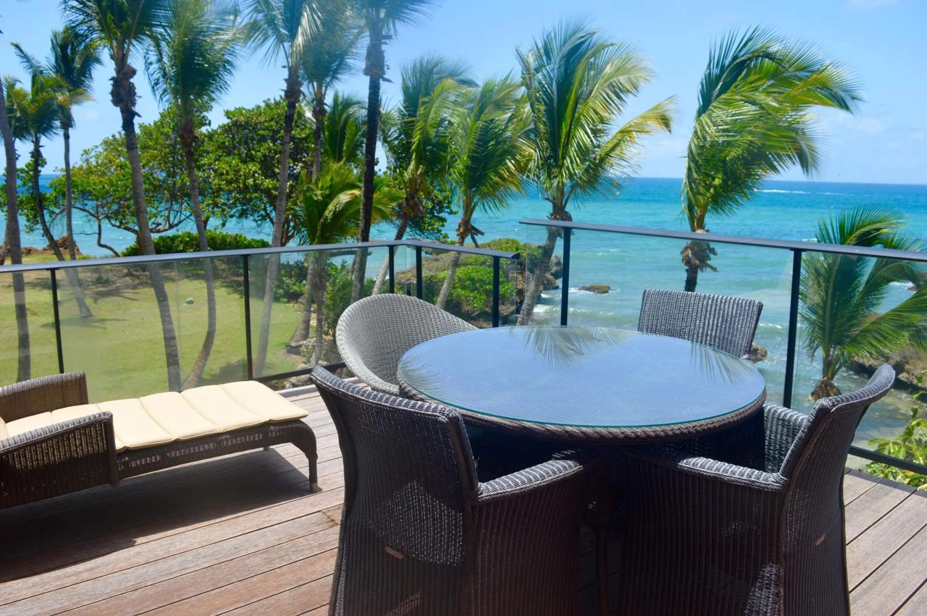 Patio in Hotel Fleur d'Epee