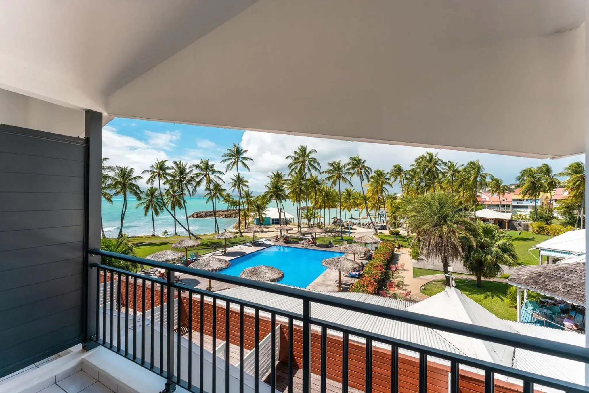 Pool view in Hotel Fleur d'Epee Pool view in Hotel Fleur d'Epee