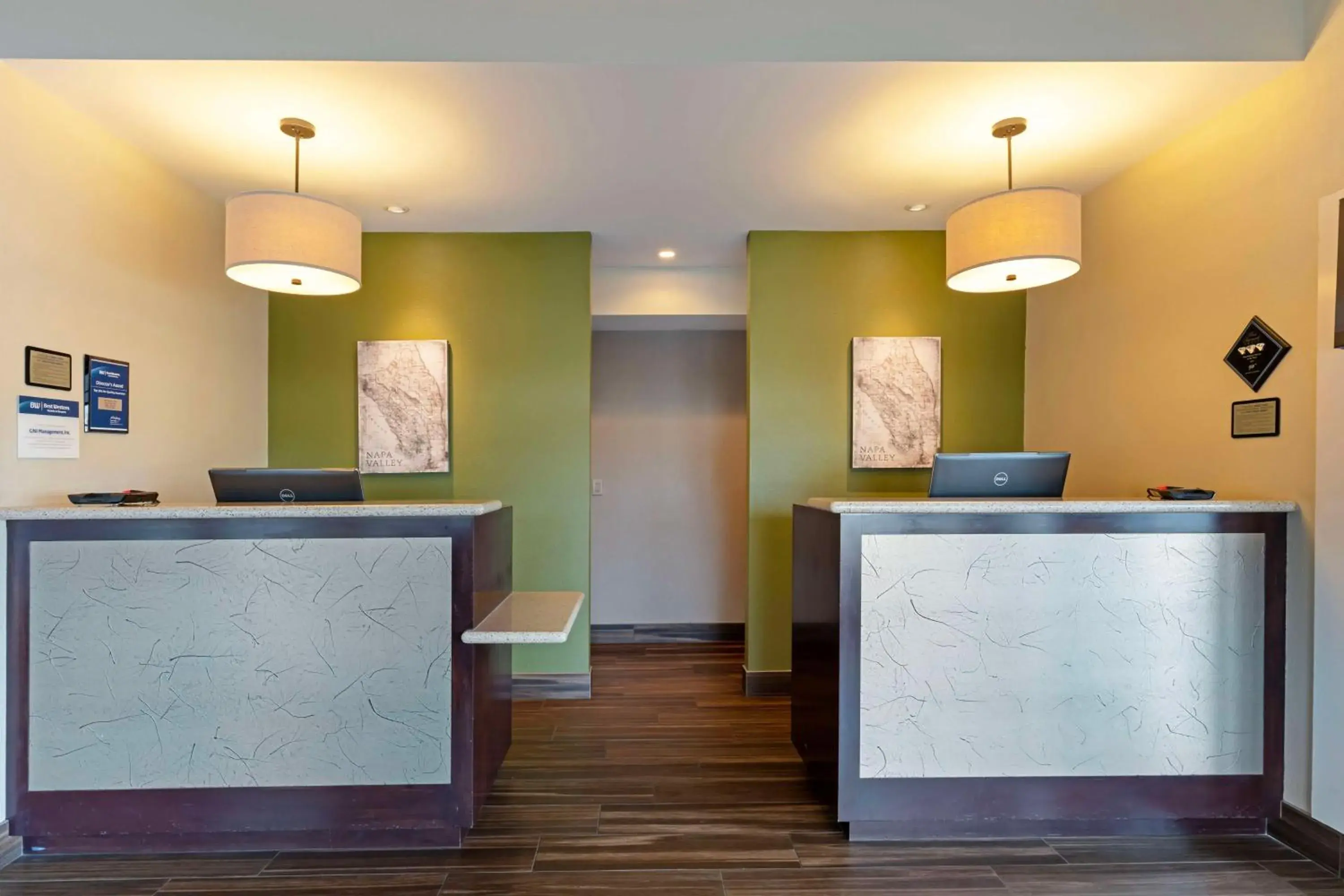 Lobby or reception in Best Western Plus Inn at the Vines Lobby or reception in Best Western Plus Inn at the Vines