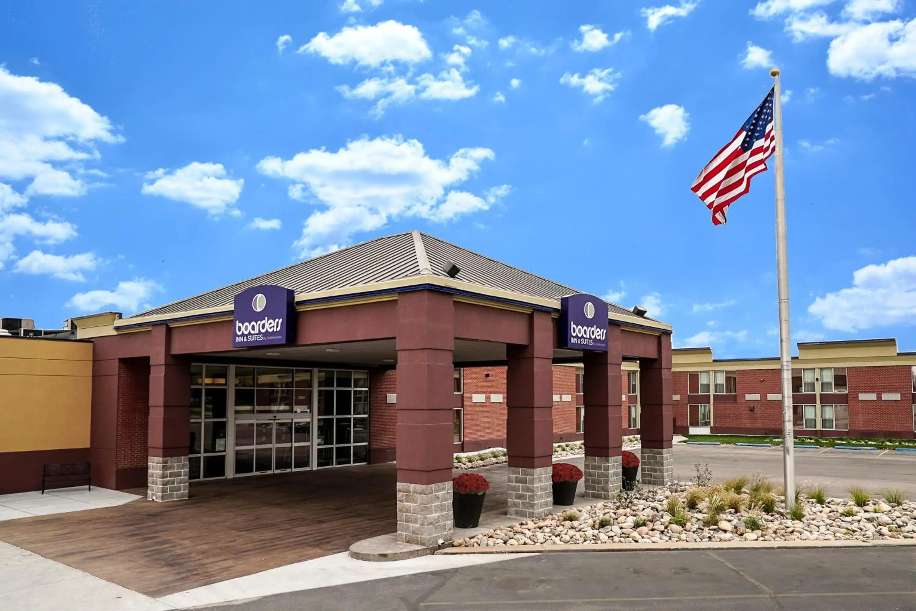 Facade/entrance in Boarders Inn & Suites by Cobblestone Hotels - Grand Island Facade/entrance in Boarders Inn & Suites by Cobblestone Hotels - Grand Island