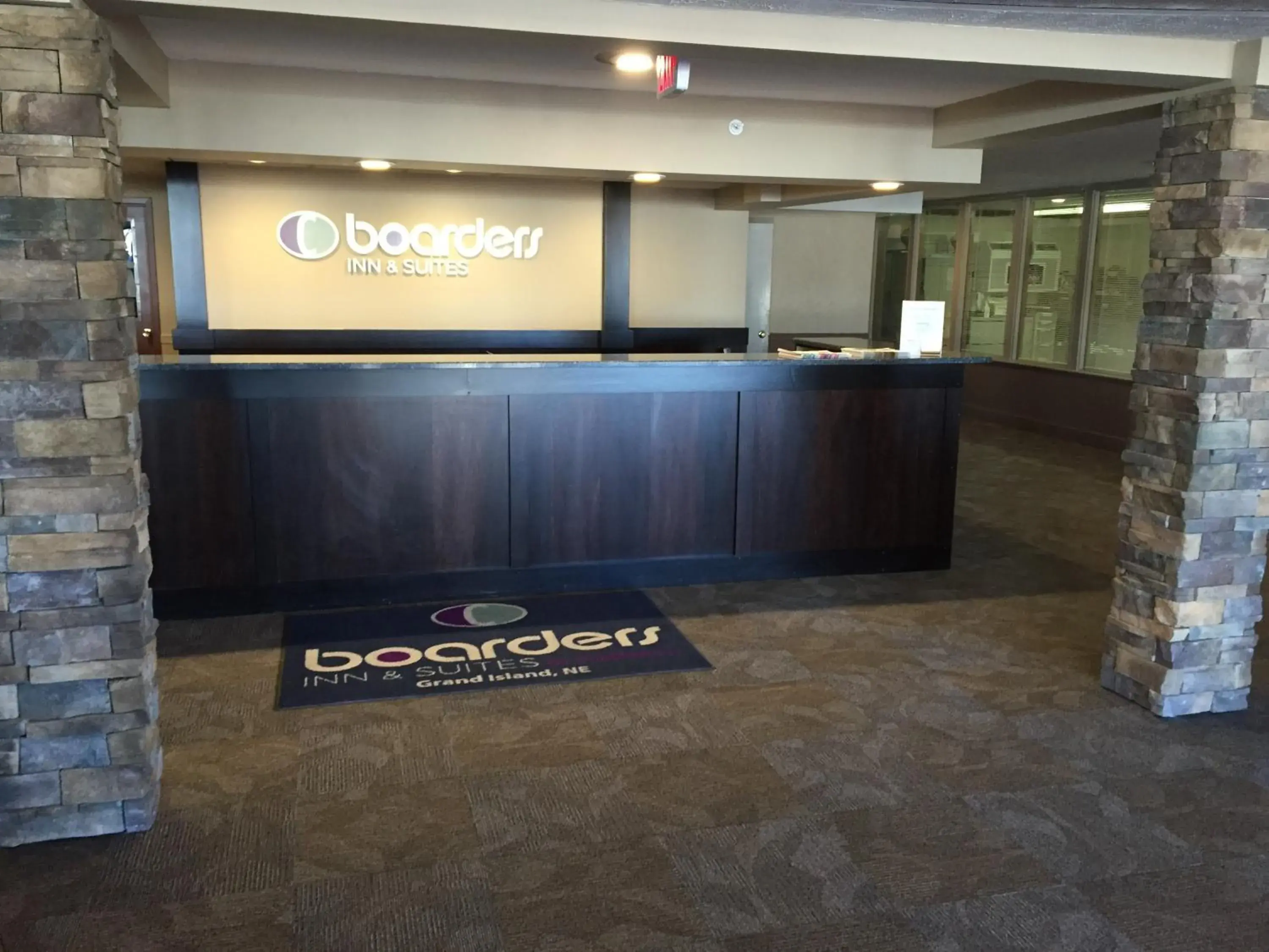 Lobby or reception in Boarders Inn & Suites by Cobblestone Hotels - Grand Island Lobby or reception in Boarders Inn & Suites by Cobblestone Hotels - Grand Island