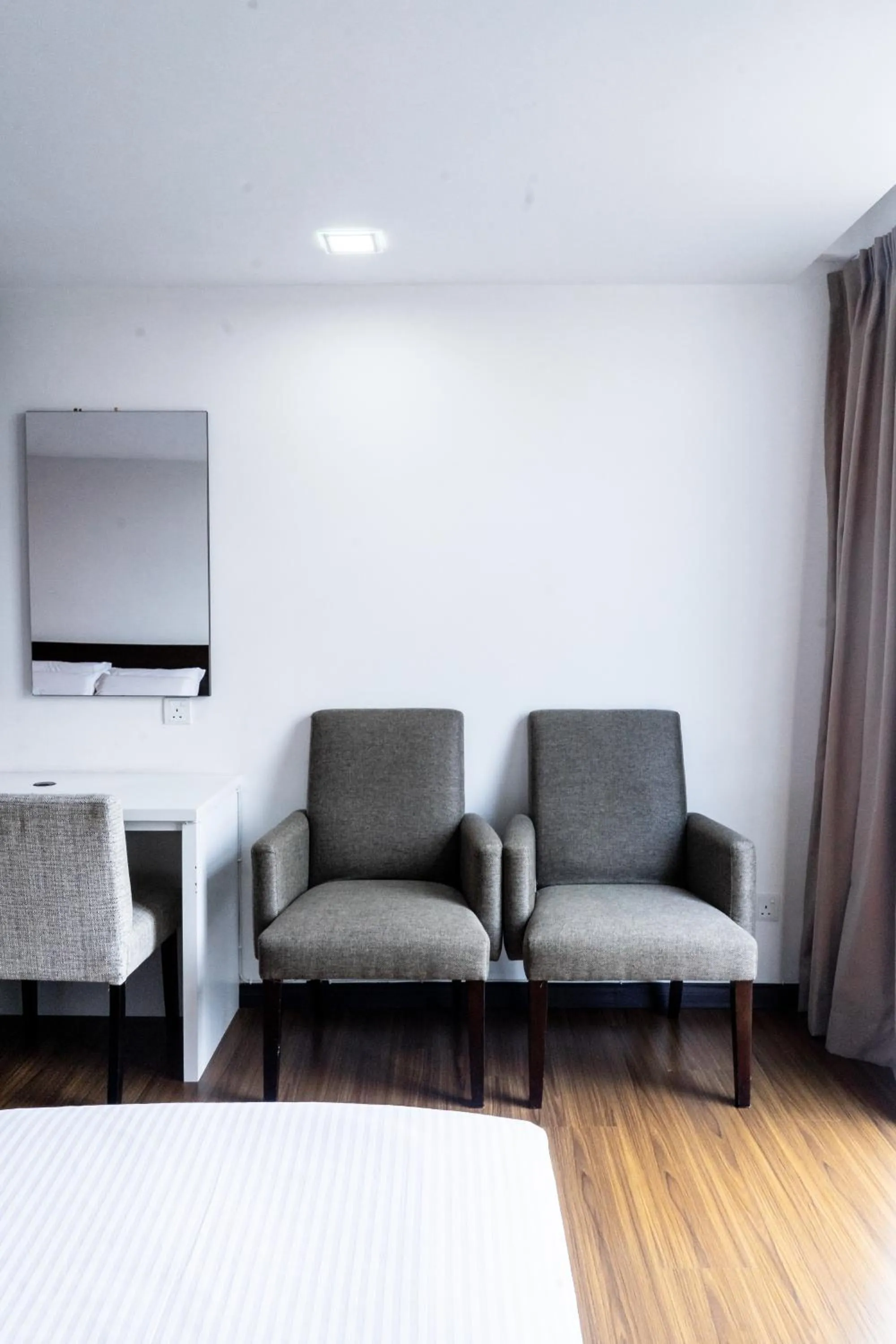 Bedroom in Classy Studio Apartment (KBCP)