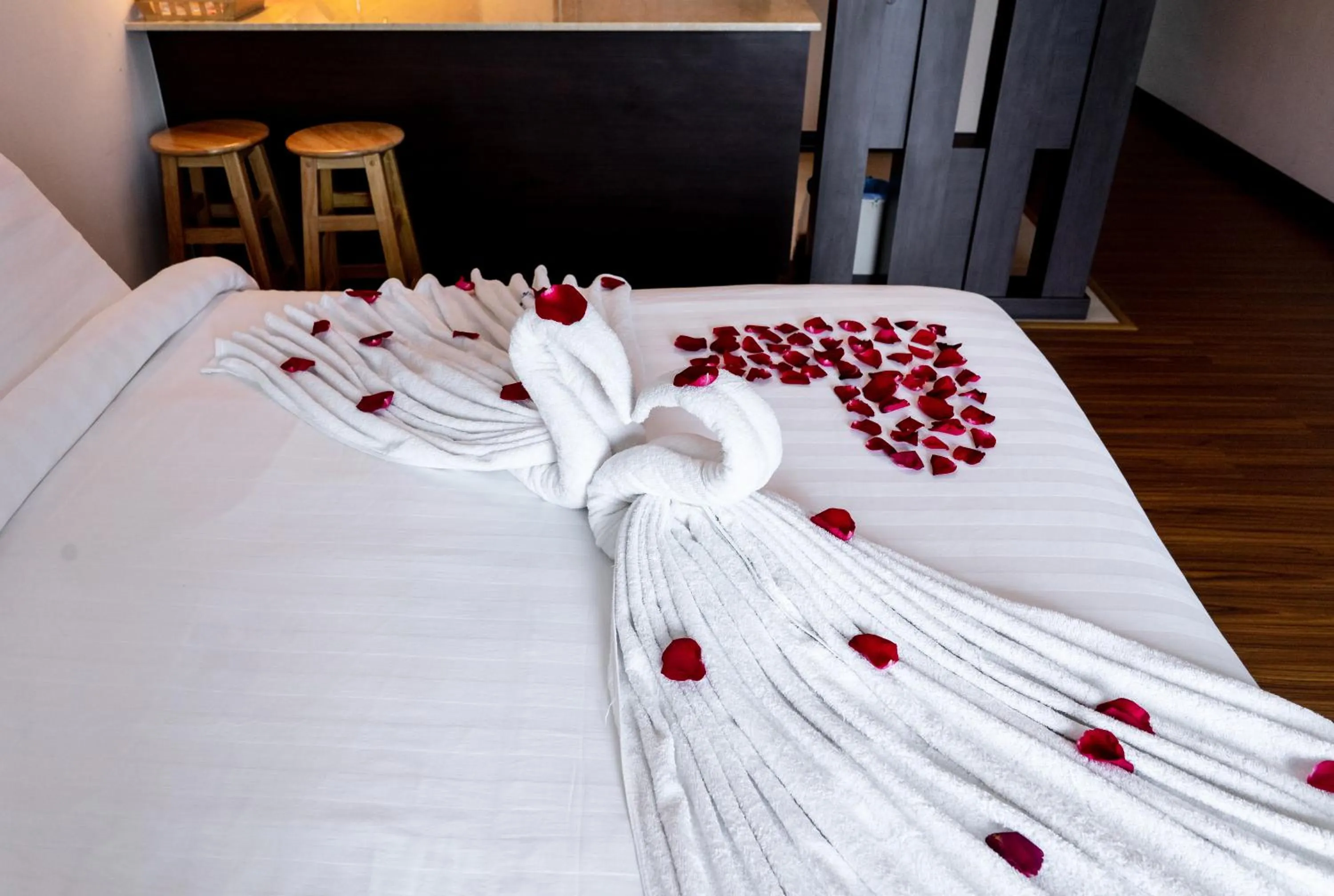 Bedroom, Bed in Classy Studio Apartment (KBCP)