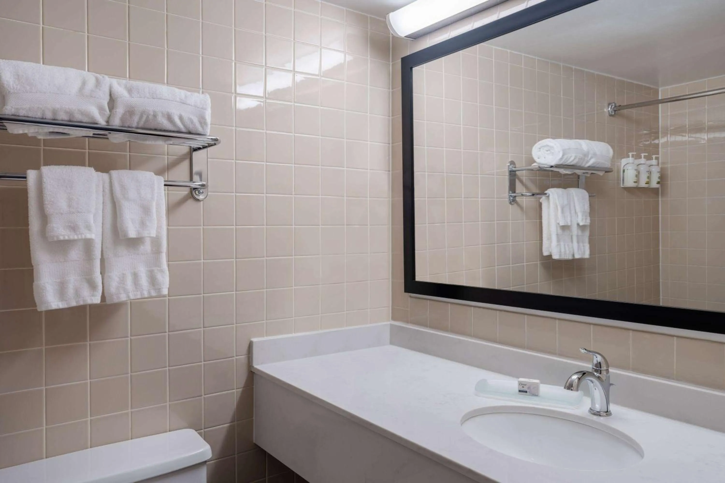 Bathroom in Ramada by Wyndham Thunder Bay Airlane Hotel
