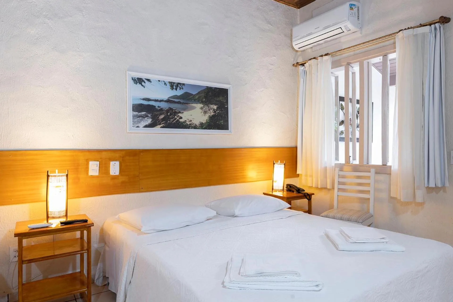 Bed in Hotel Ilhasol