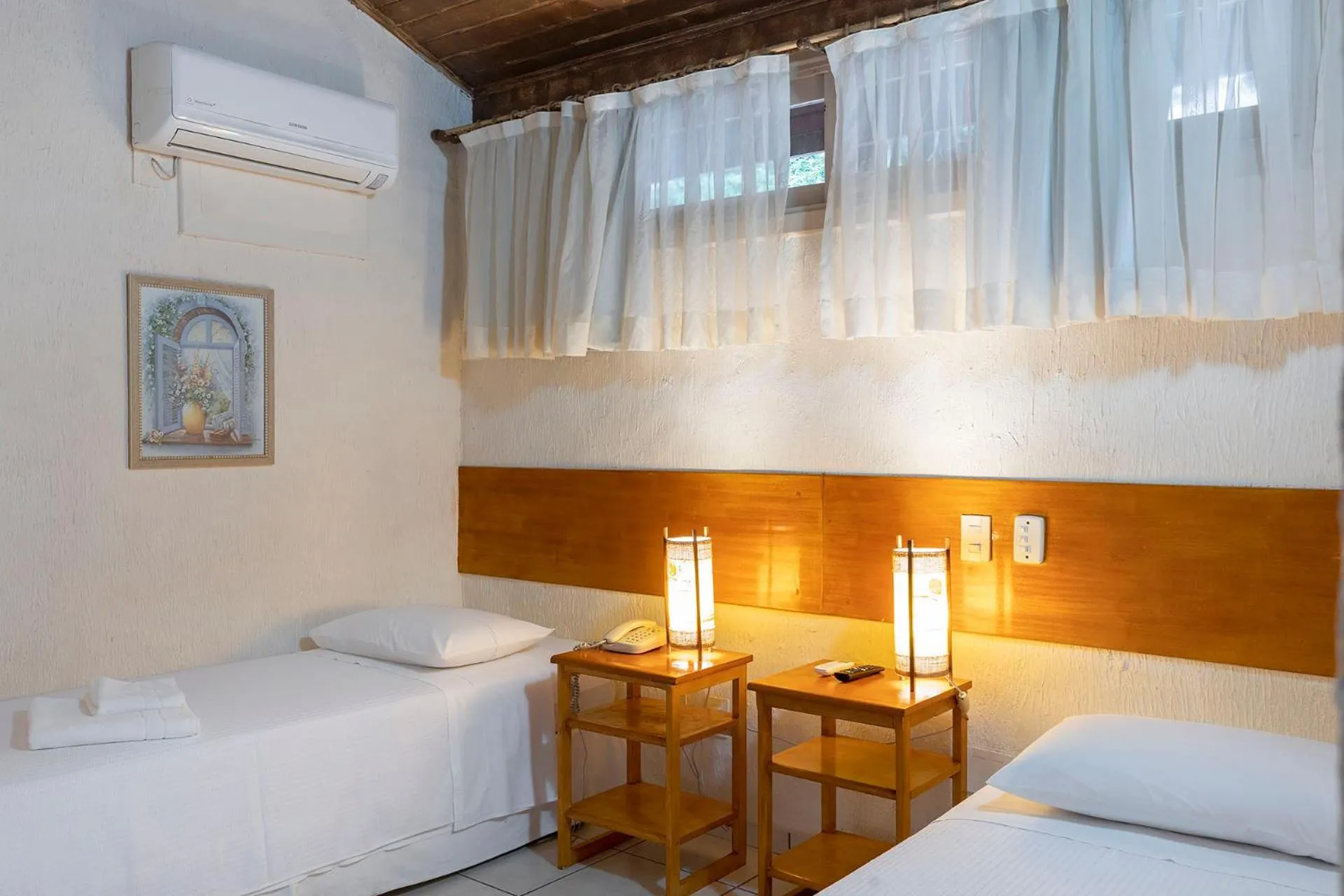 Bed in Hotel Ilhasol