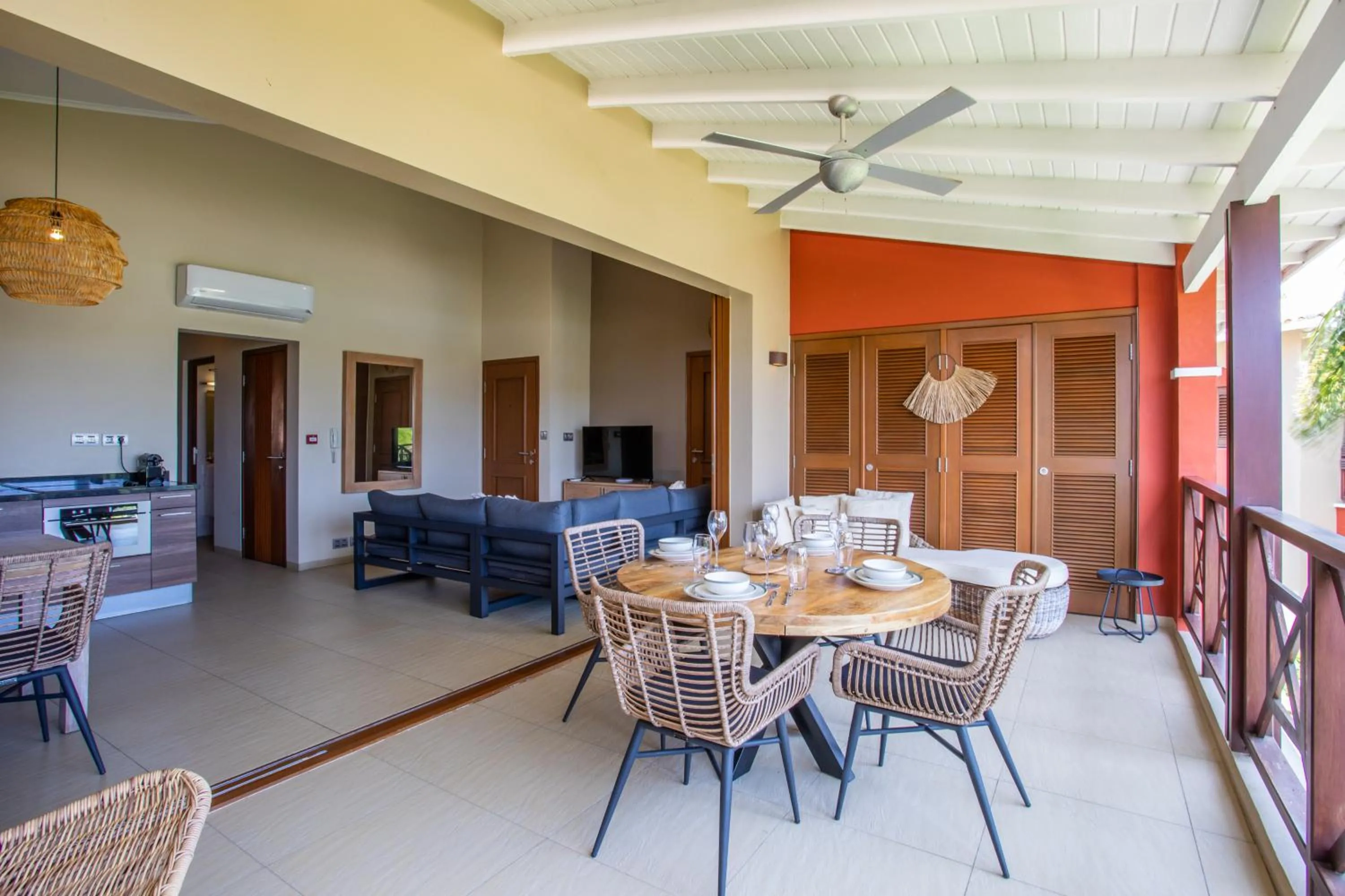 Balcony/Terrace in Spanish Water View Apartments - Jan Thiel area