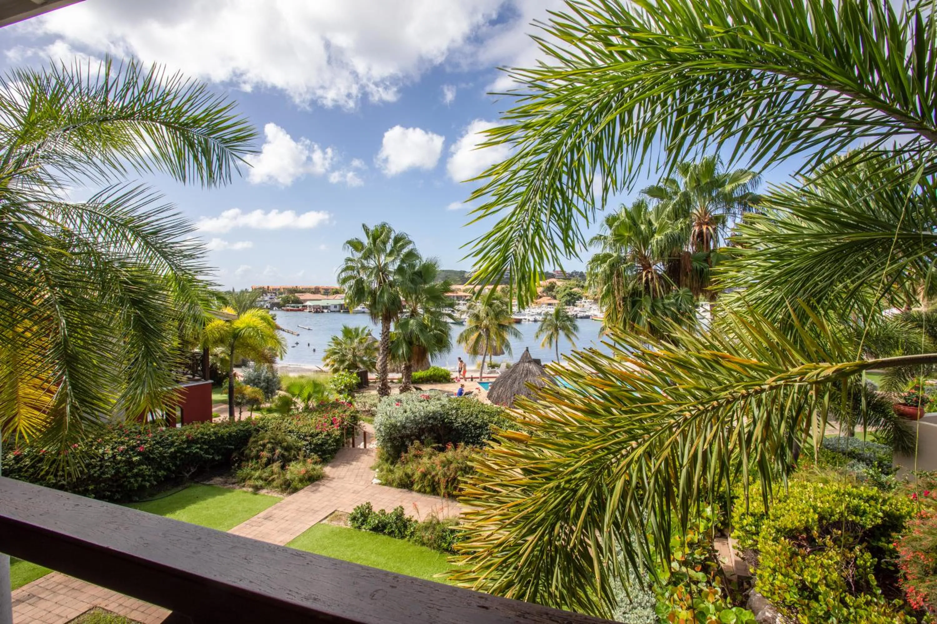 Garden in Spanish Water View Apartments - Jan Thiel area