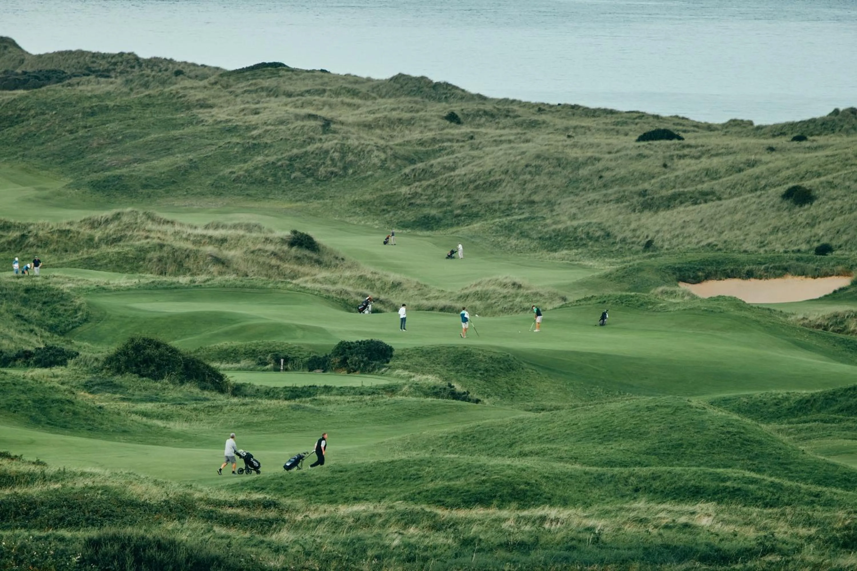 Golfcourse in Portrush Adelphi