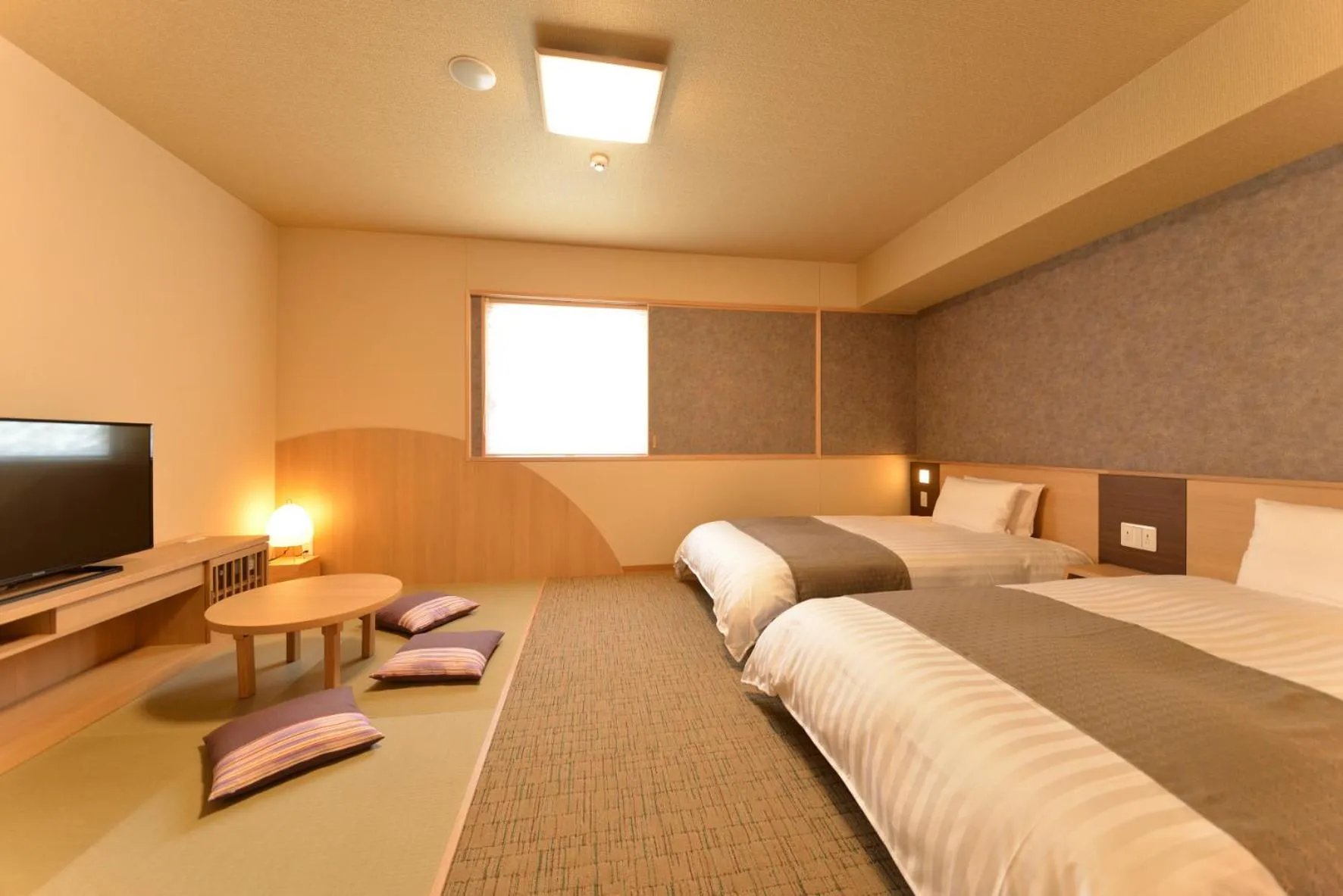 Bed in Dormy Inn Takamatsu Chuo Koenmae Natural Hot Spring