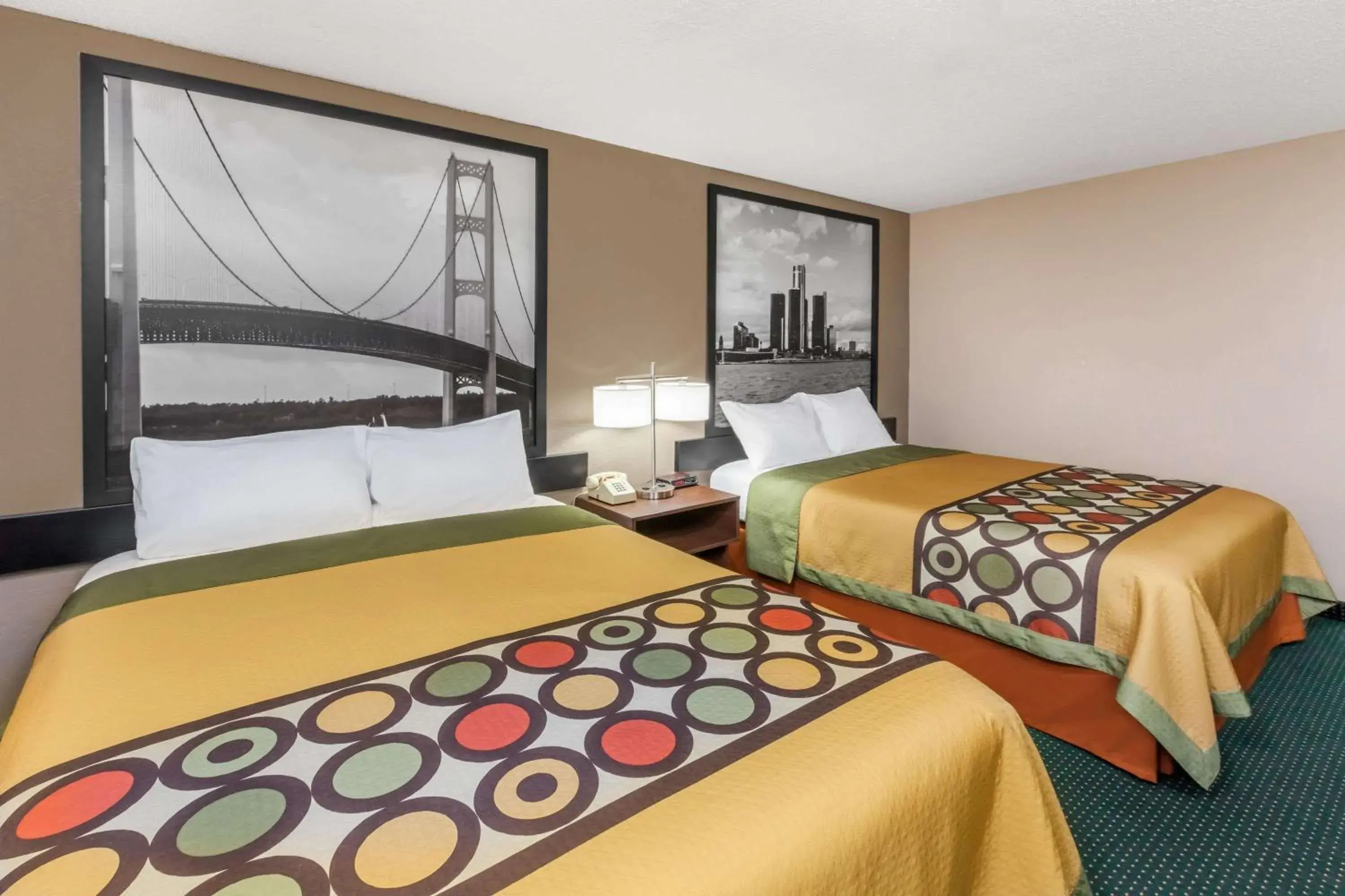 Bedroom, Bed in Super 8 by Wyndham Ionia MI Bedroom, Bed in Super 8 by Wyndham Ionia MI