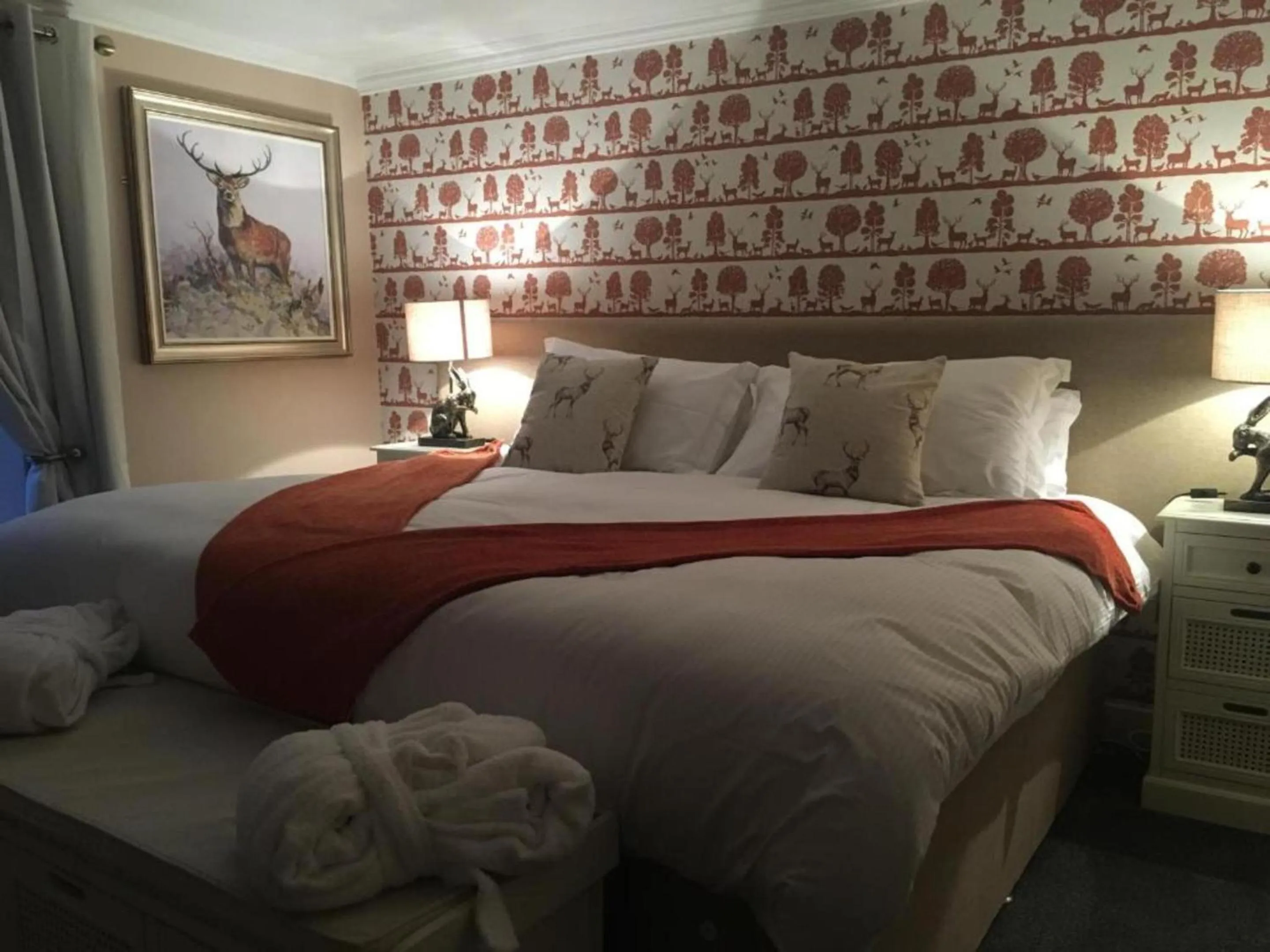 Bedroom in Auldgirth Inn