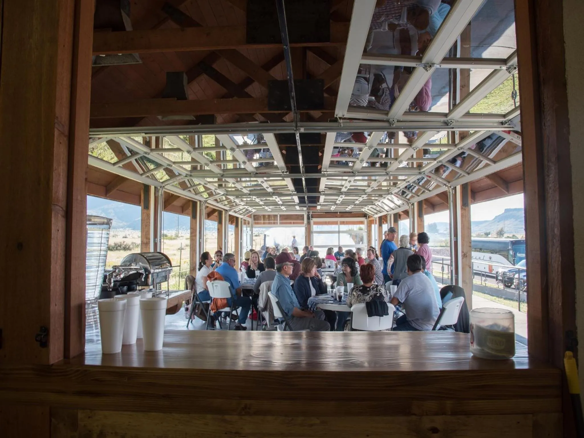 Patio in Hotel Parker at Quarter Circle 7