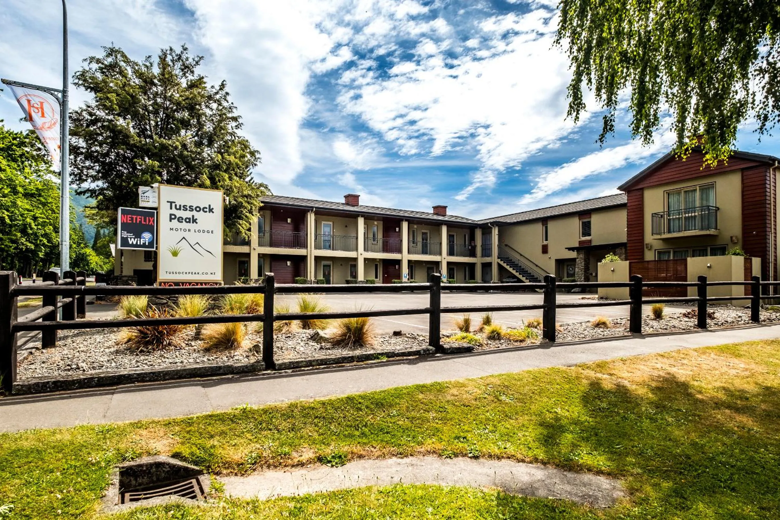 Property building in Tussock Peak Lodge