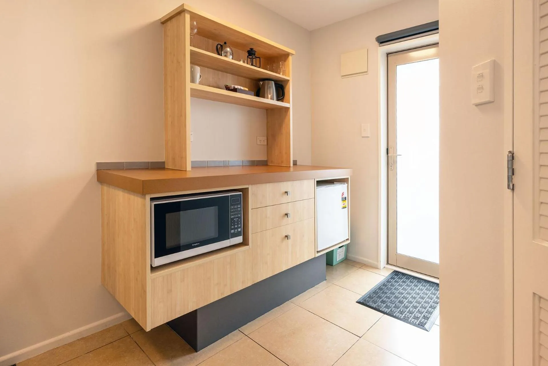 Kitchen or kitchenette in Tussock Peak Lodge