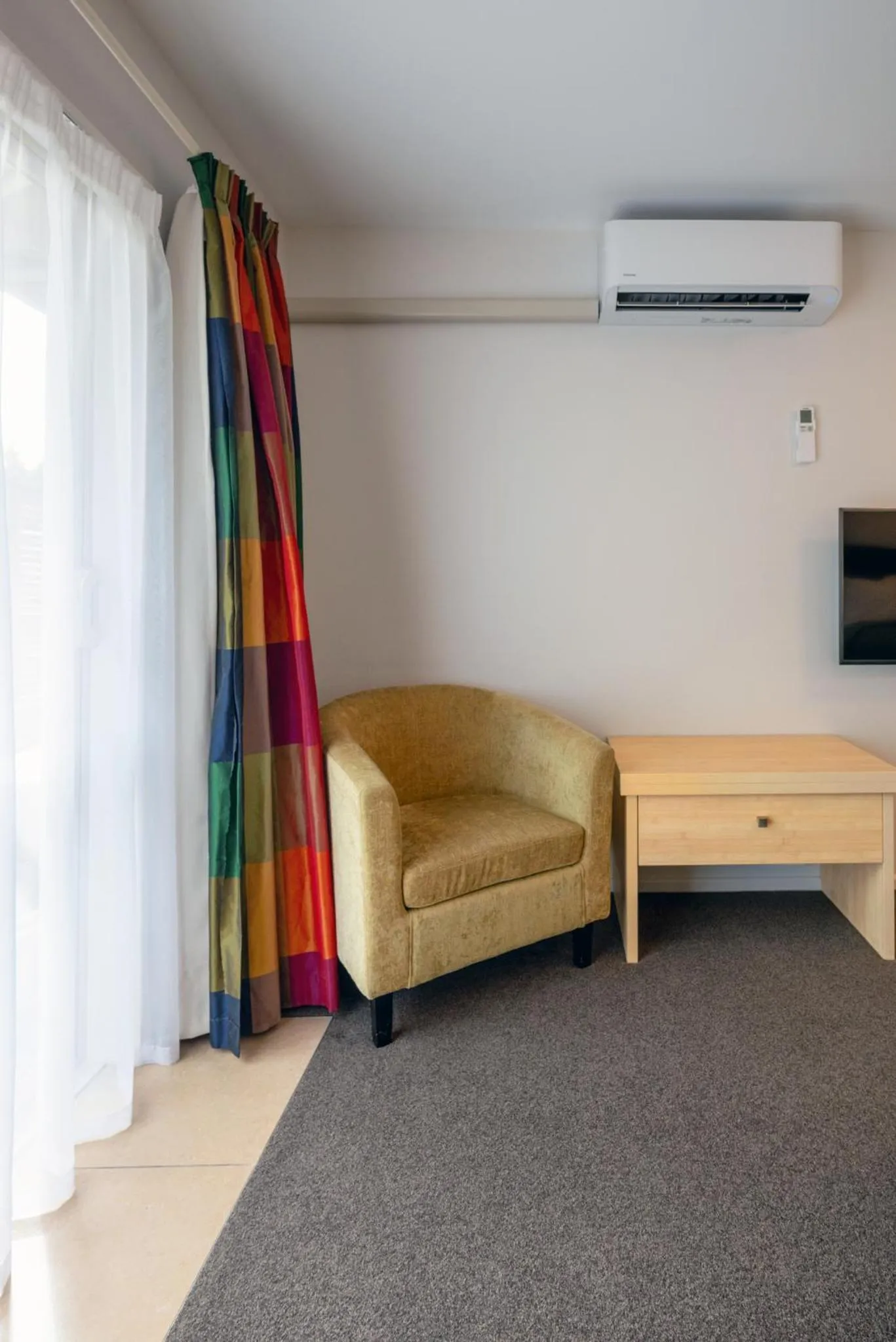 Bed in Tussock Peak Lodge