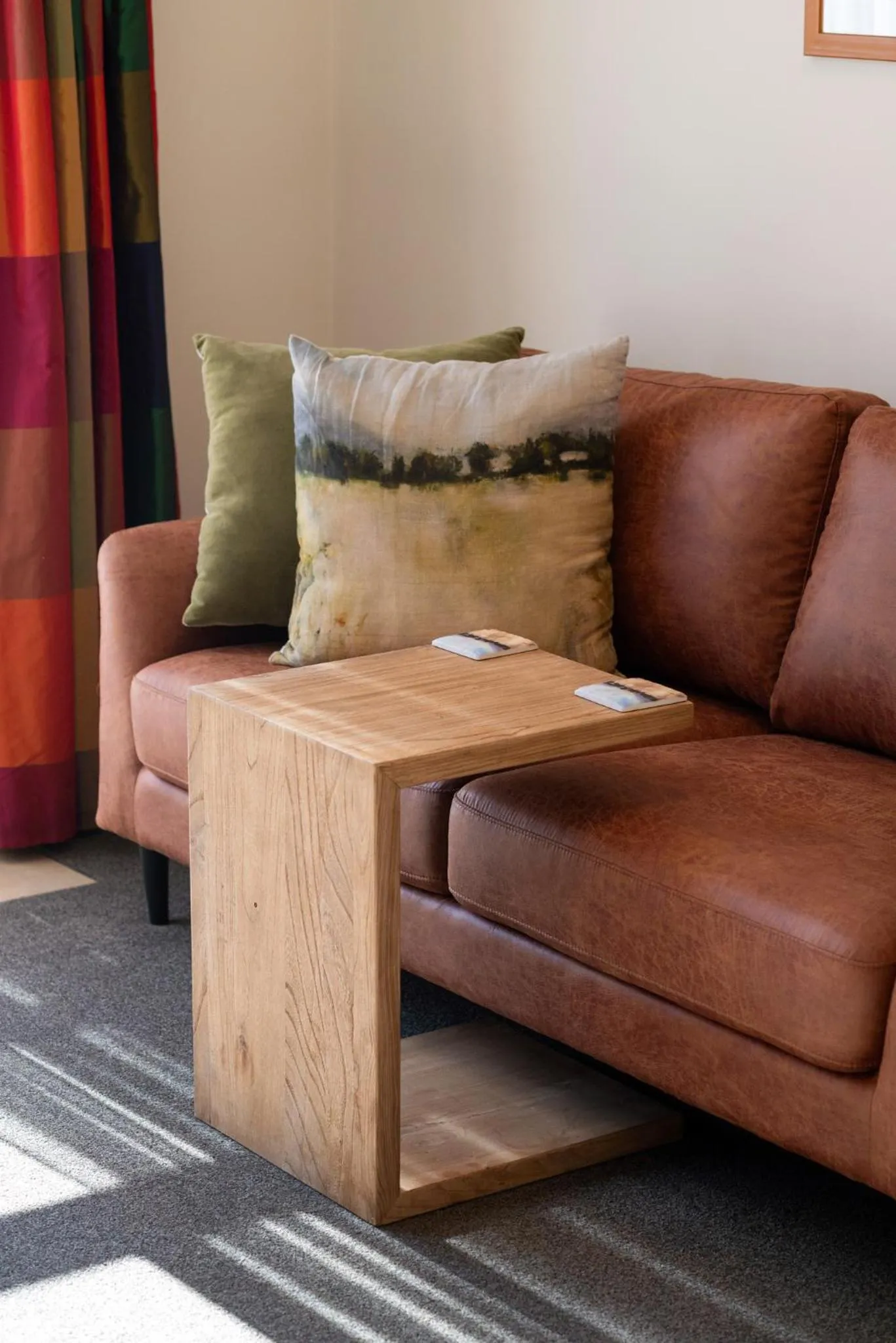 Living room in Tussock Peak Lodge