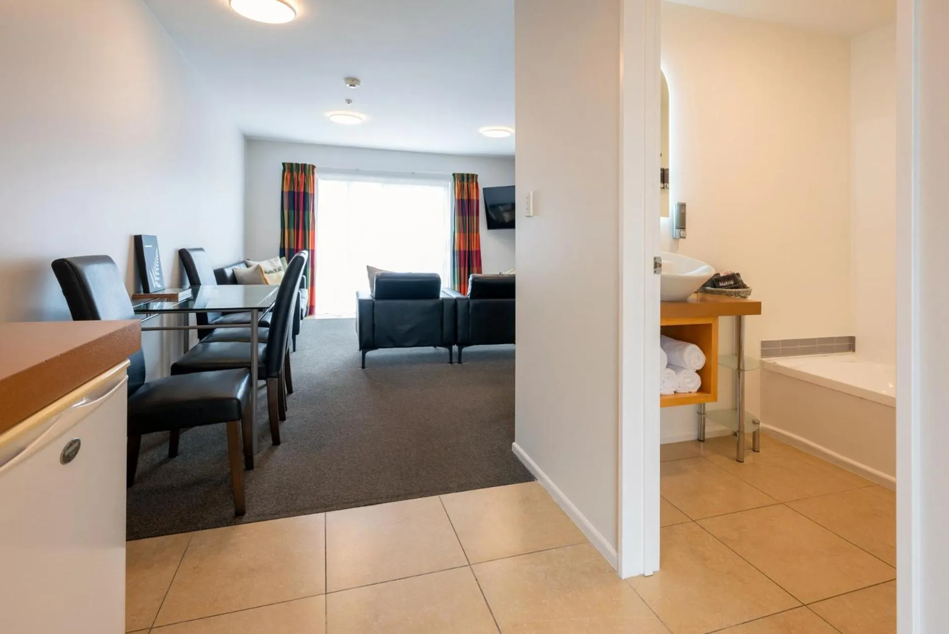 Bathroom in Tussock Peak Lodge