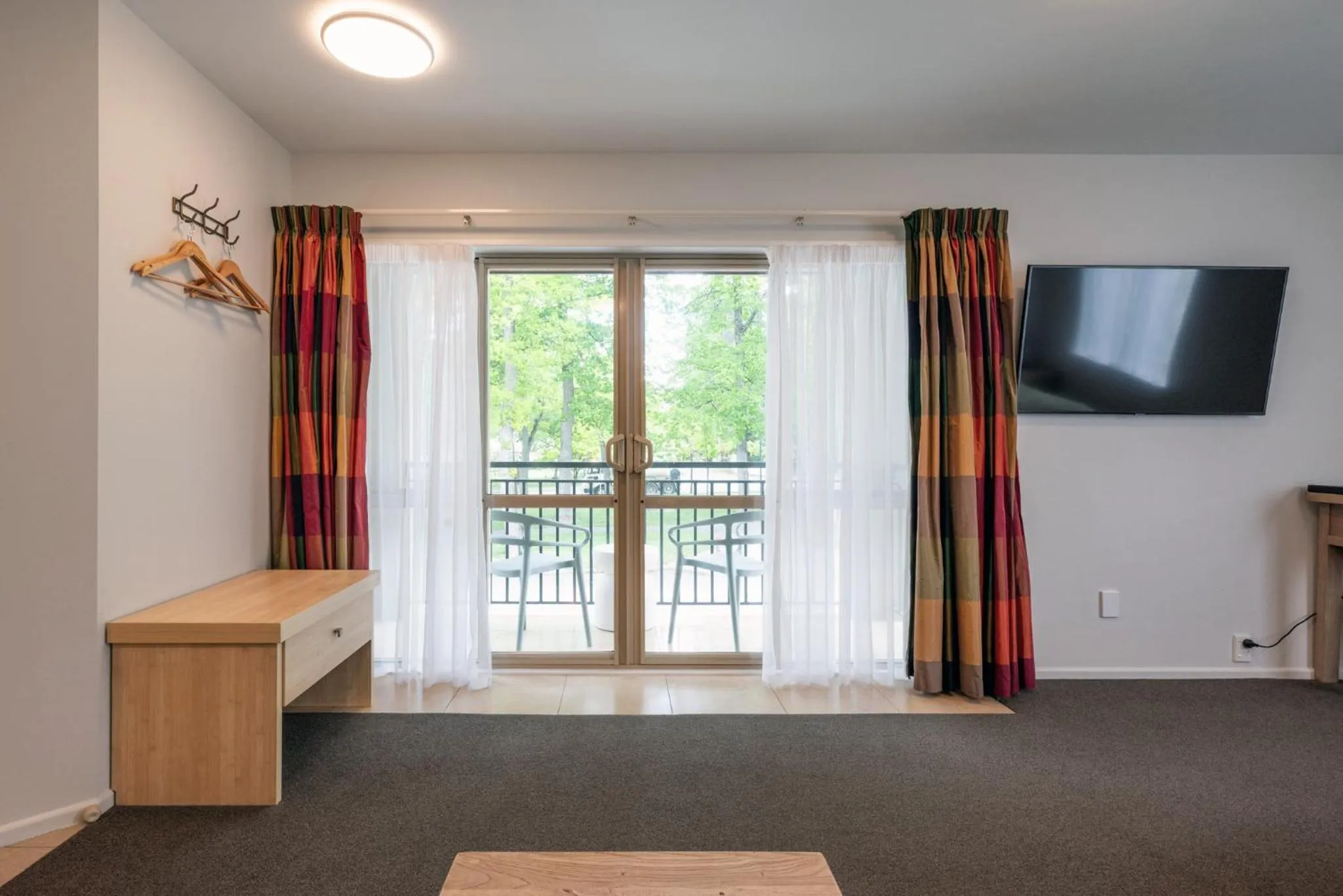Patio in Tussock Peak Lodge