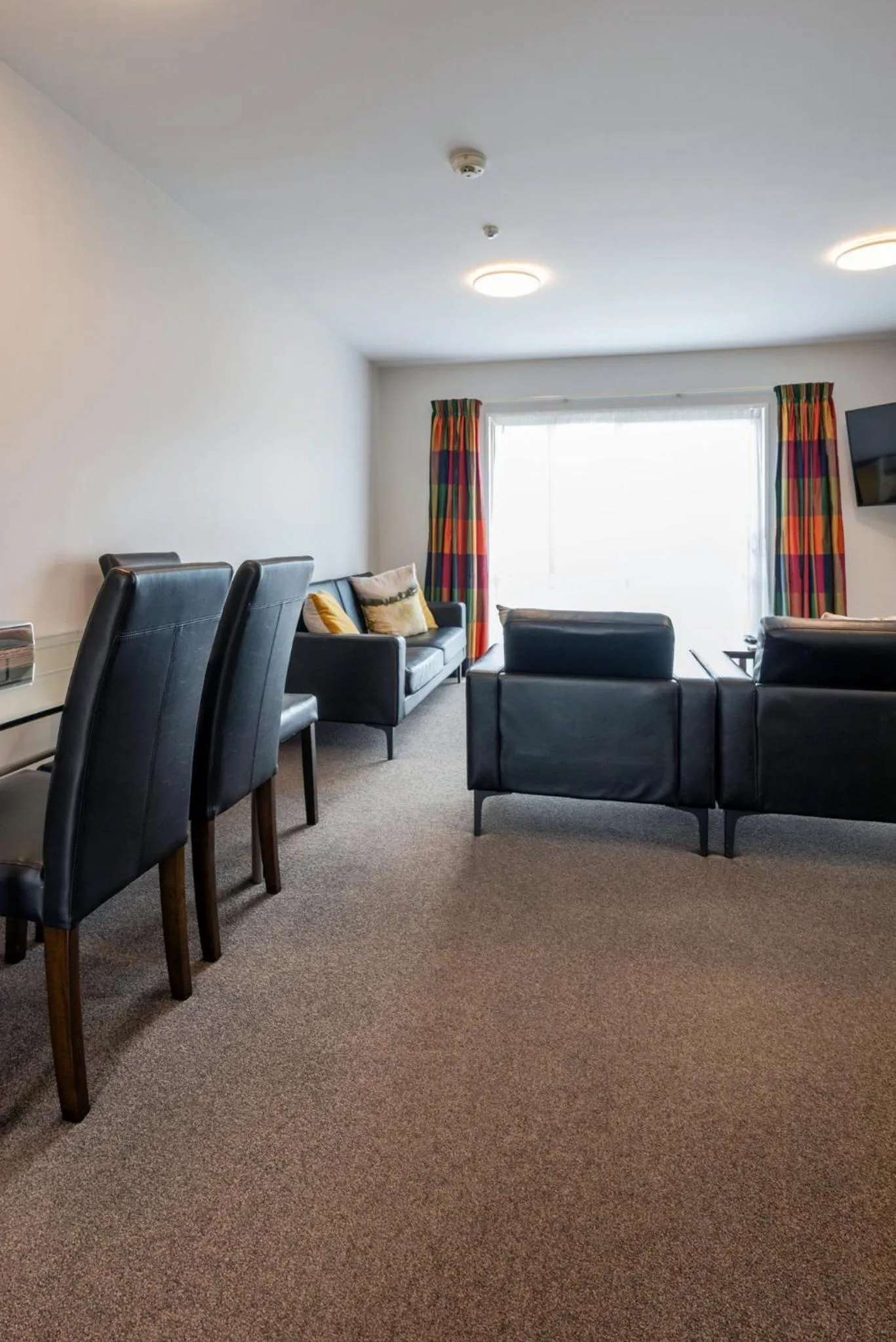 Living room in Tussock Peak Lodge