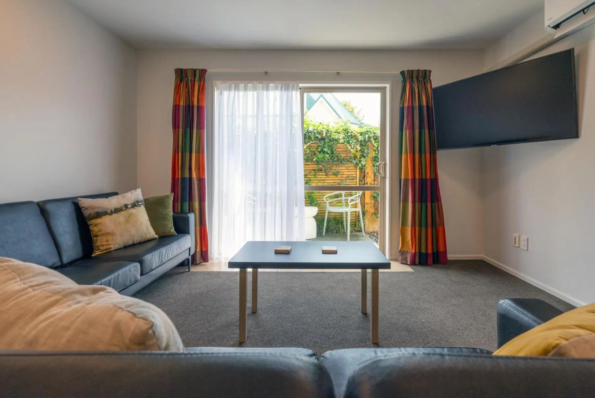 Patio in Tussock Peak Lodge