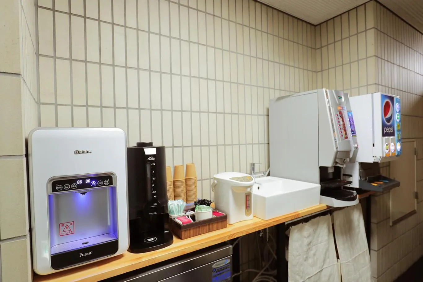 Coffee/tea facilities in Hotel Sun Garden Matsuyama
