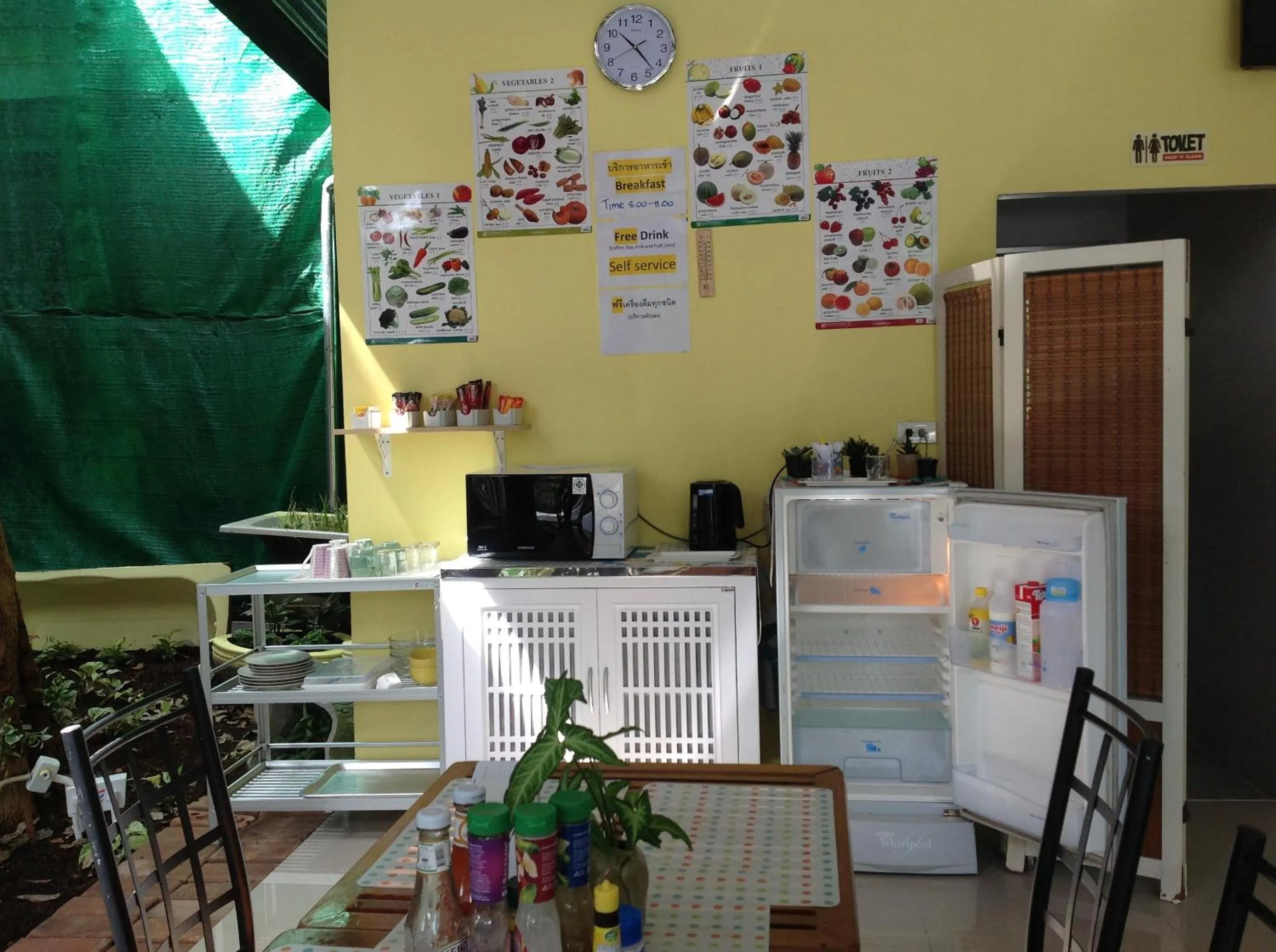 Dining area in Sandy House Rawai