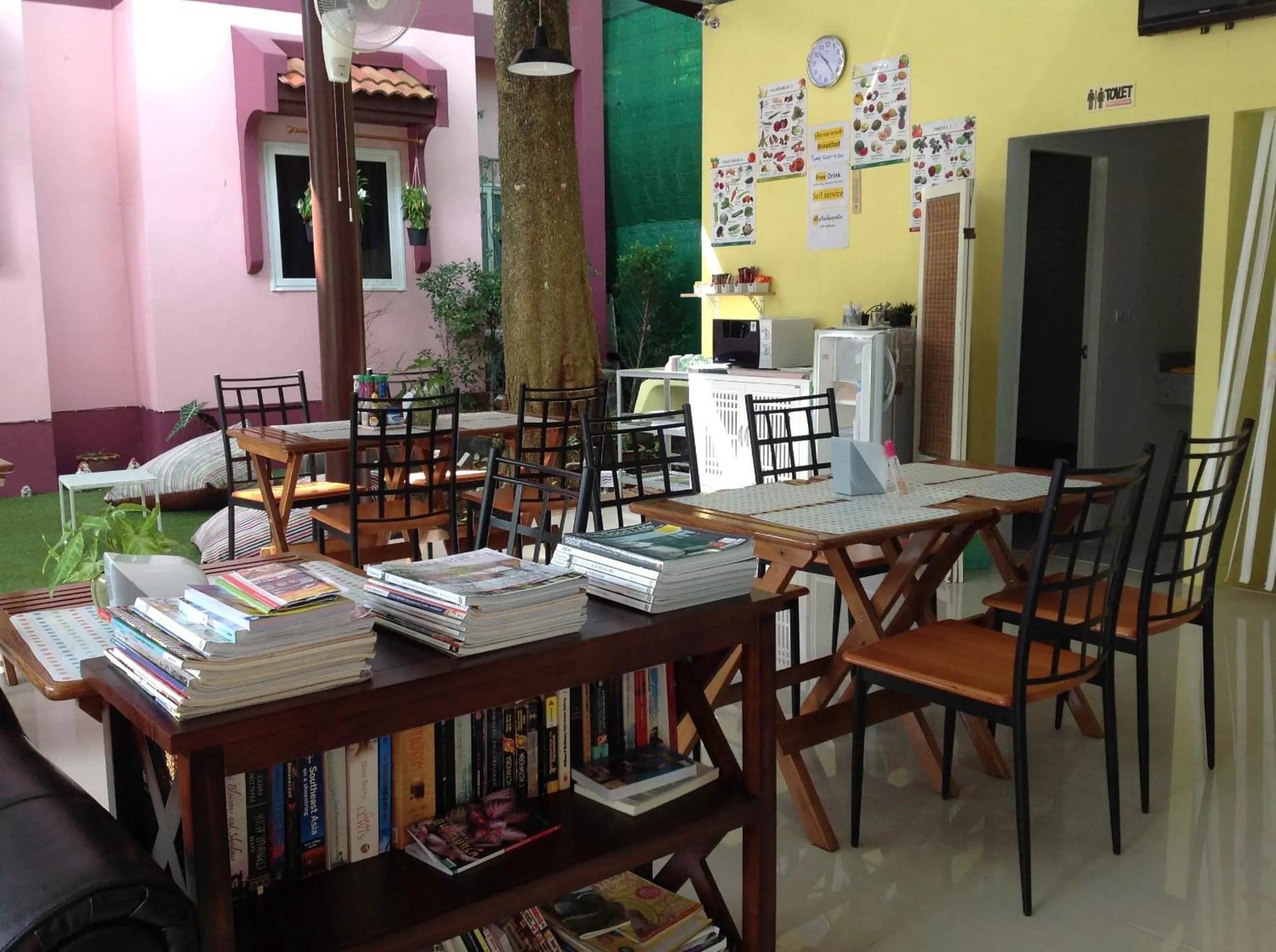 Library in Sandy House Rawai