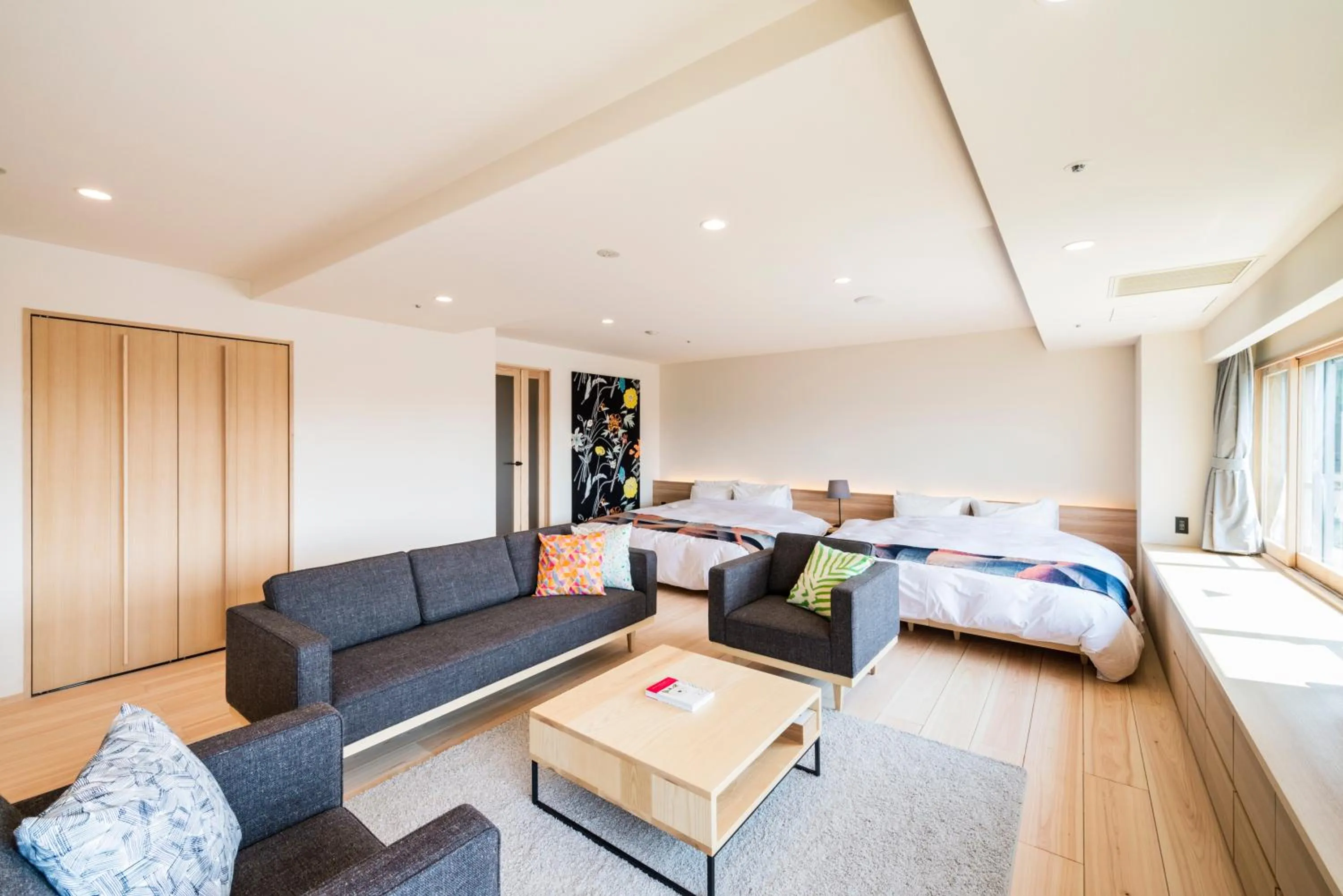 Bedroom, Bed in Chaharu