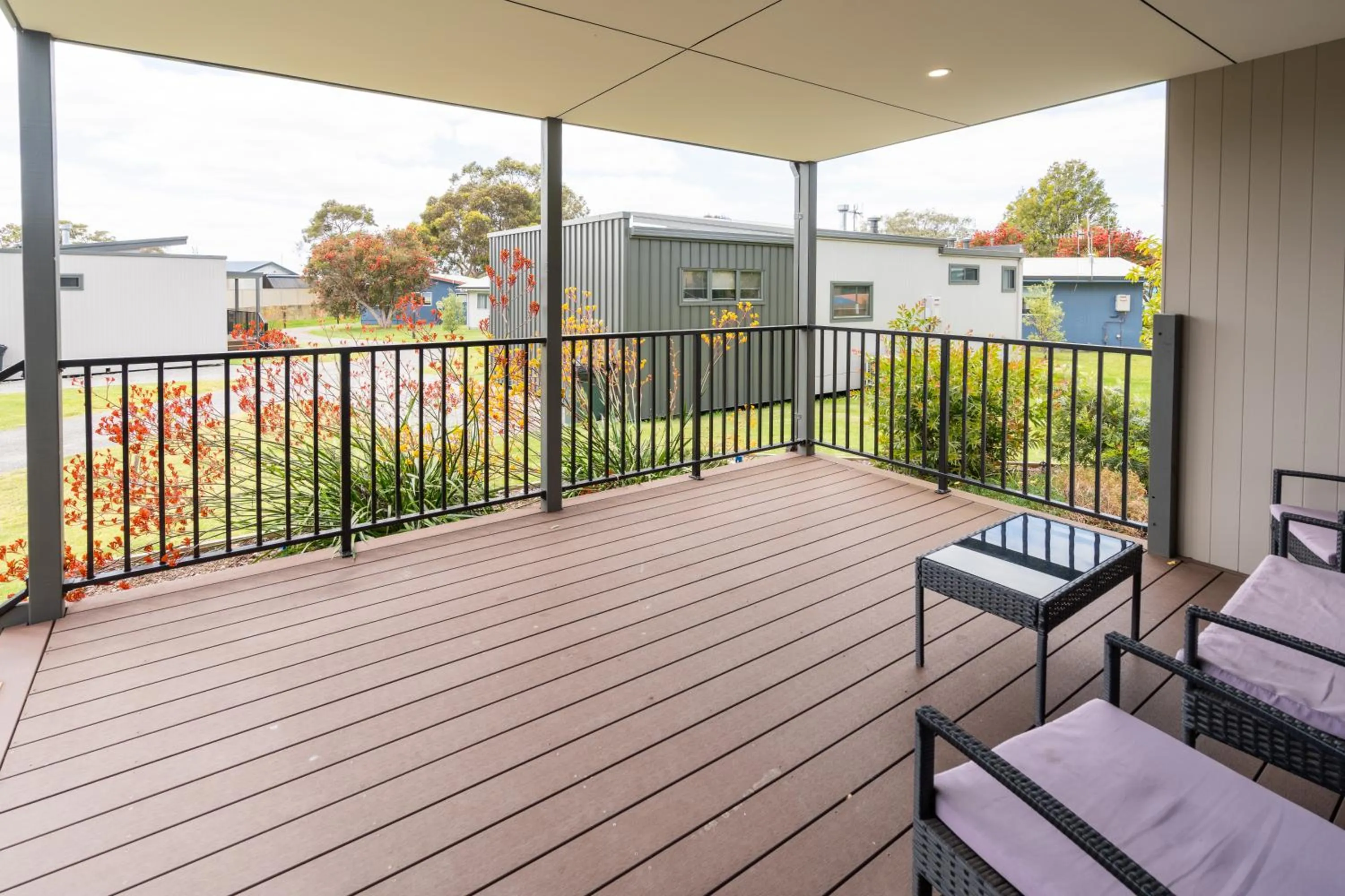 Patio in Tasman Holiday Parks - Albany