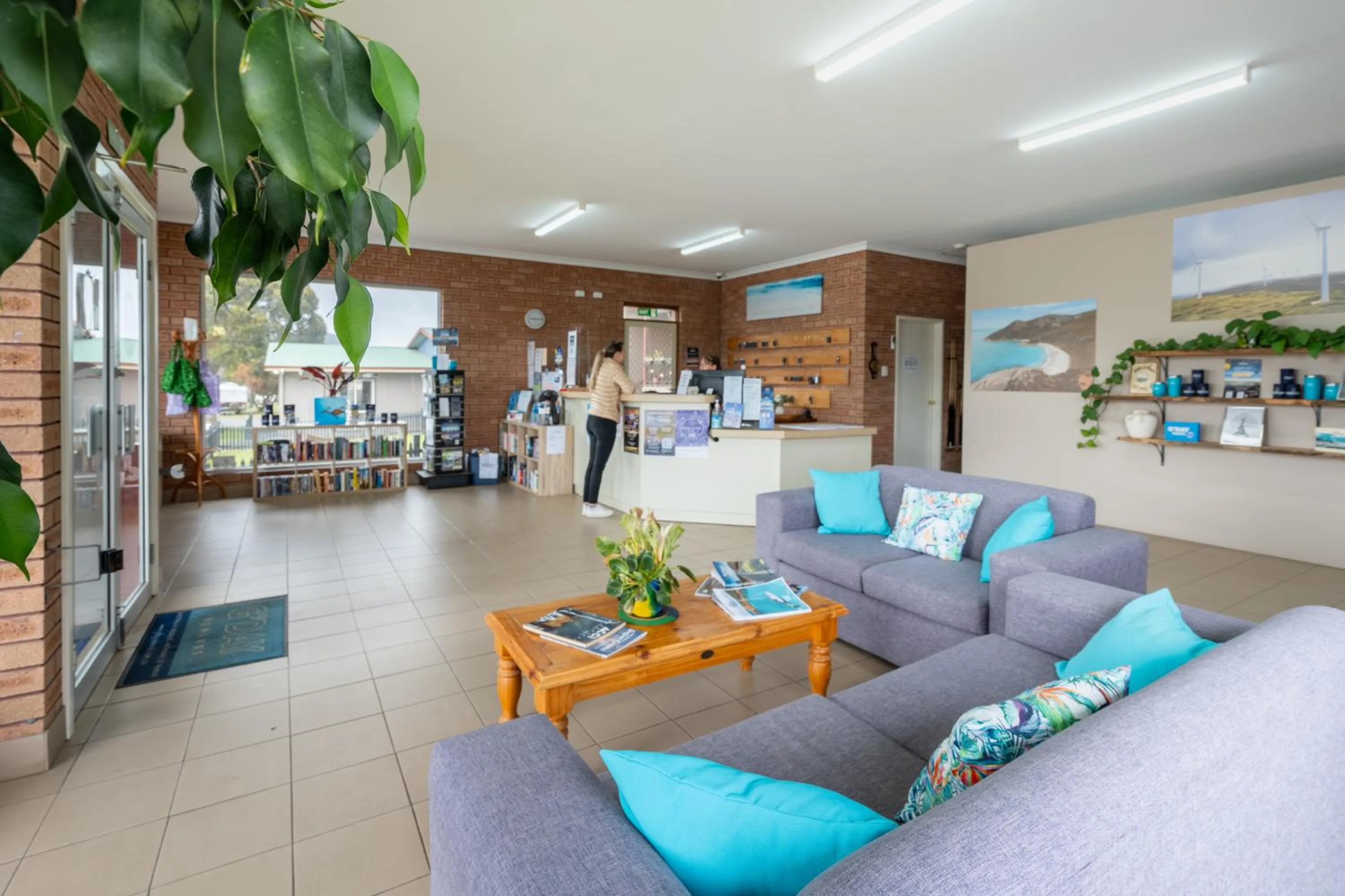 Lobby or reception in Tasman Holiday Parks - Albany
