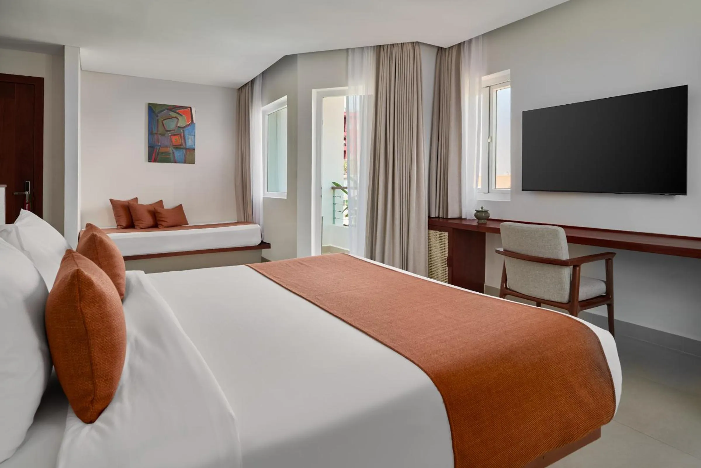 Bed in Plantation Urban Resort & Spa