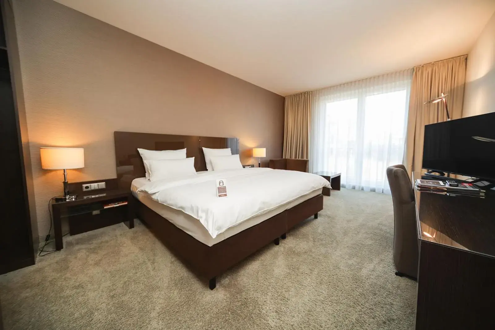 Bed in l'Arrivée Hotel & Spa Bed in l'Arrivée Hotel & Spa