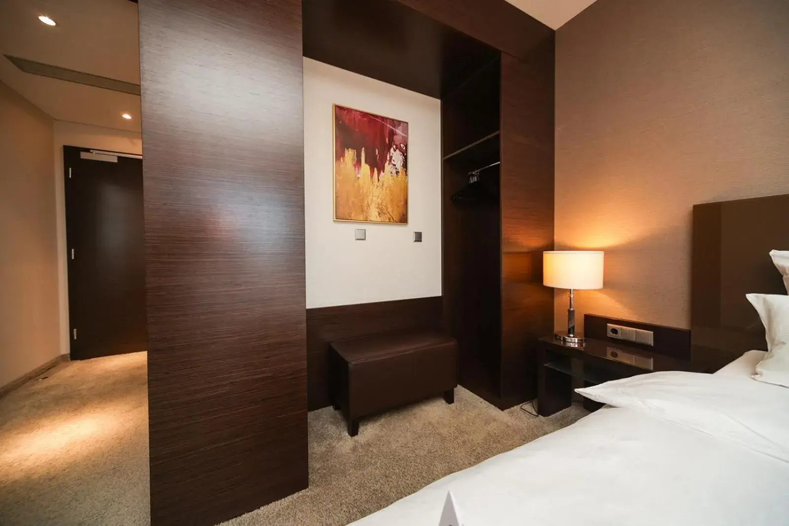 Bed in l'Arrivée Hotel & Spa Bed in l'Arrivée Hotel & Spa