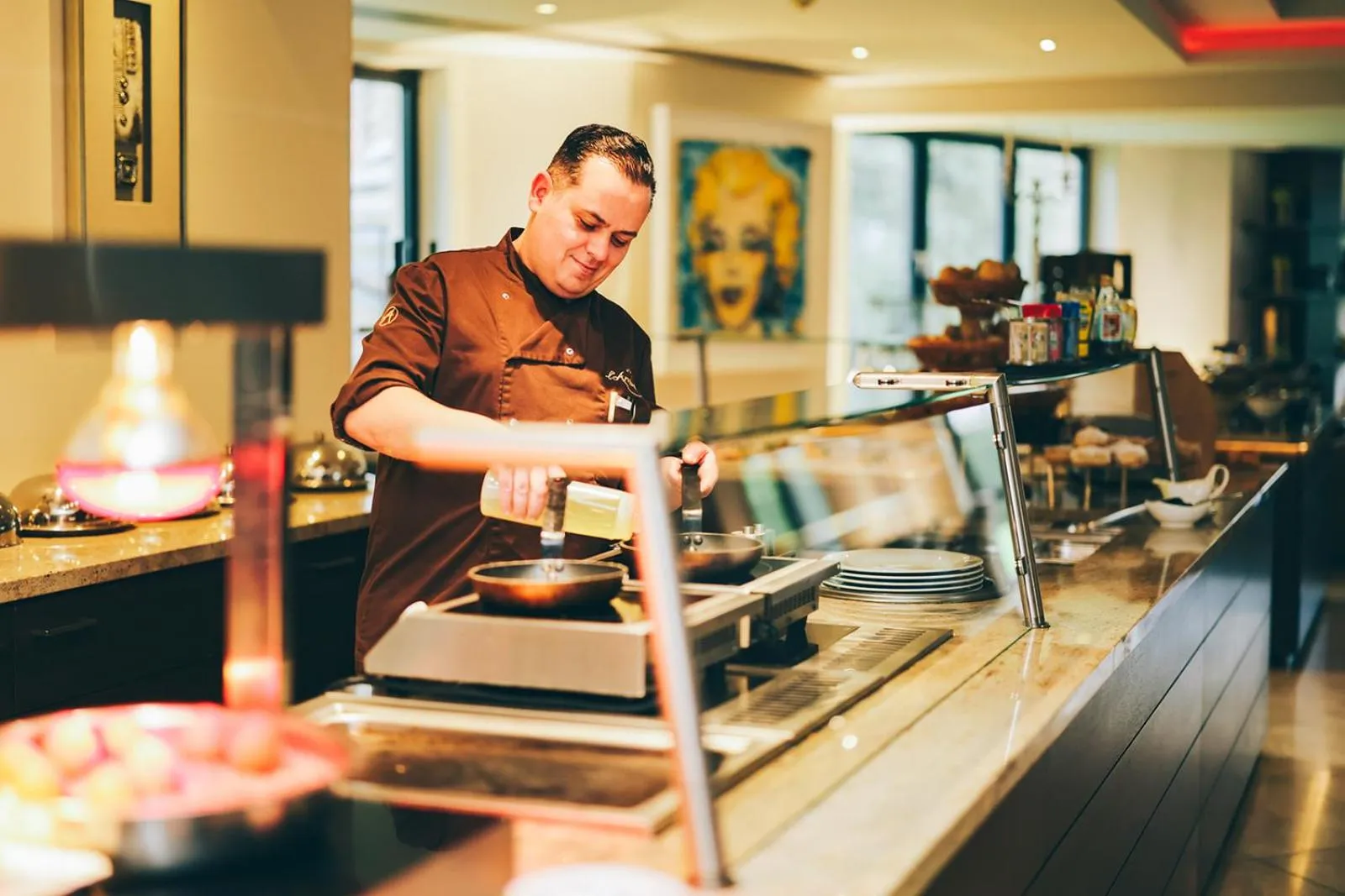 Breakfast in l'Arrivée Hotel & Spa